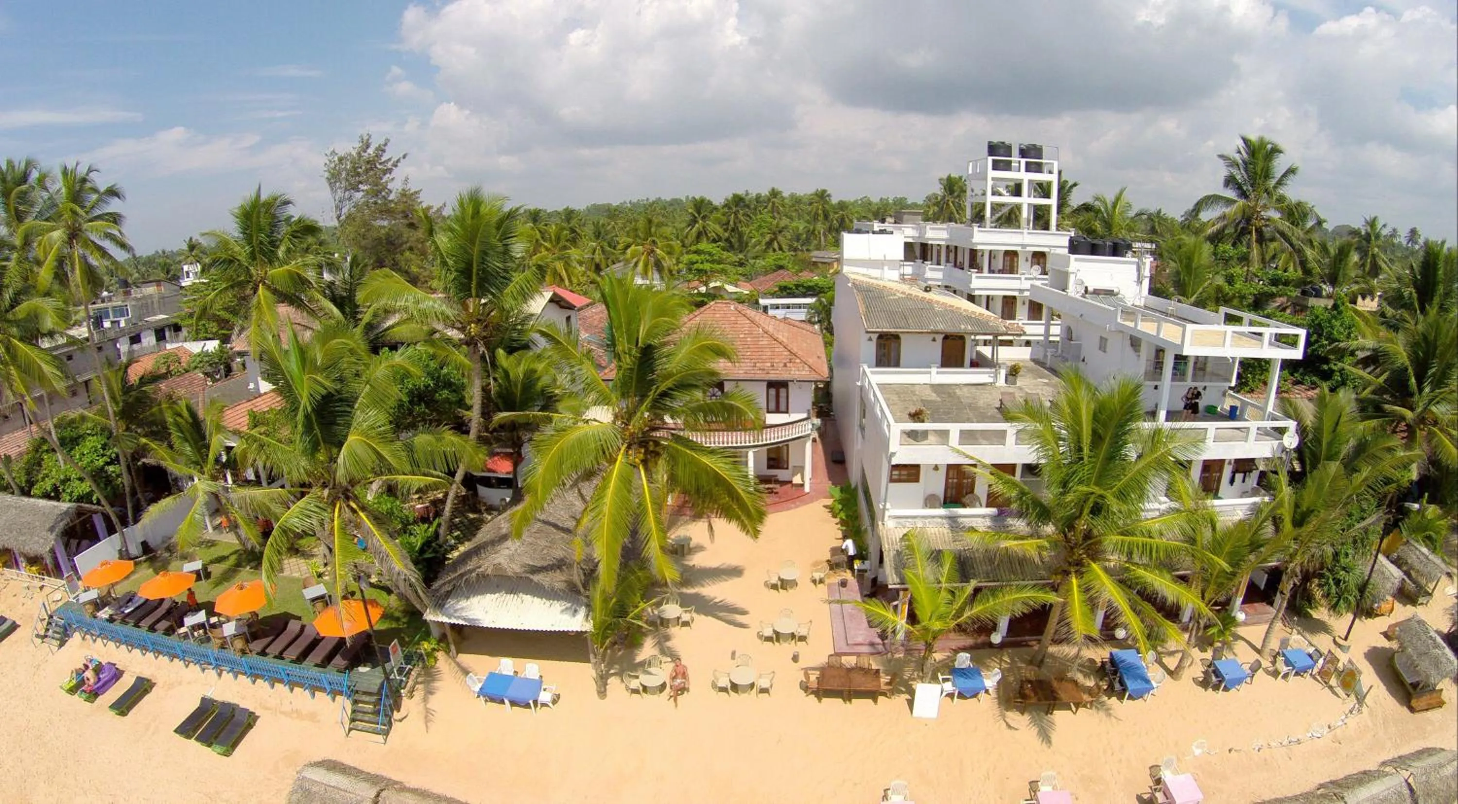 Bird's eye view in Royal Beach Hotel Hikkaduwa