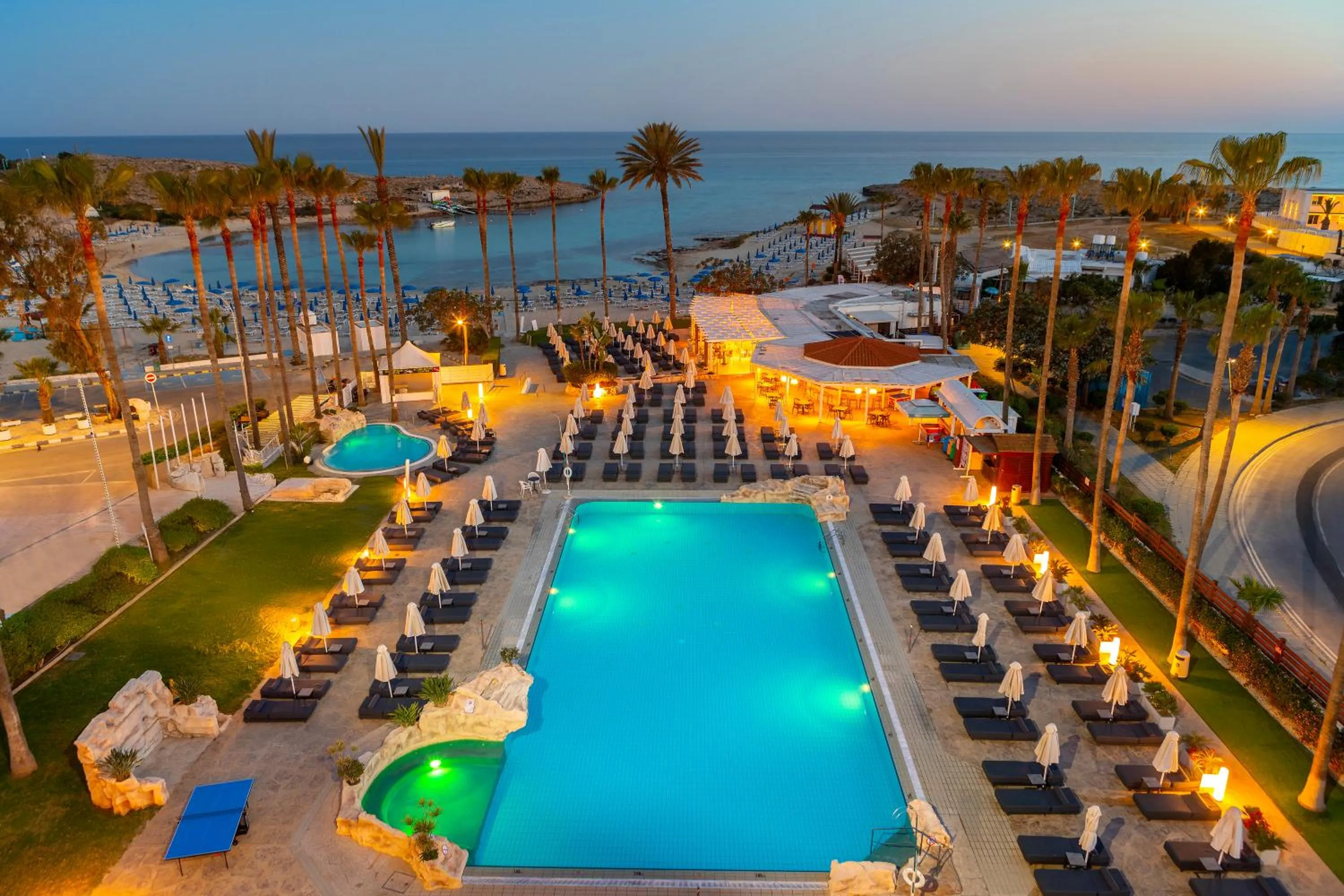 Swimming pool in Pavlo Napa Beach Hotel
