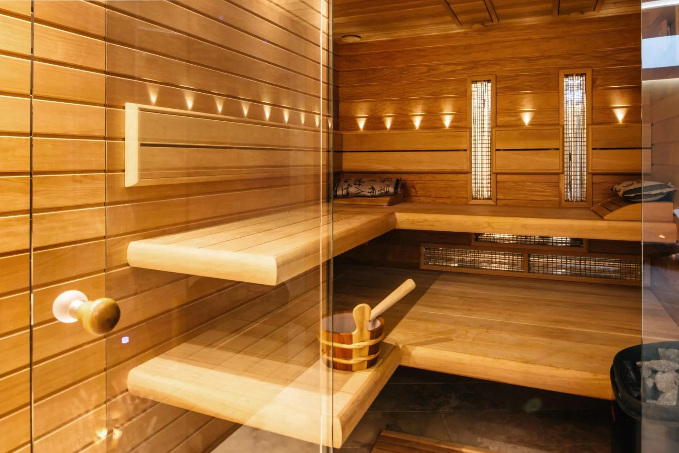 Sauna in Villa Helia