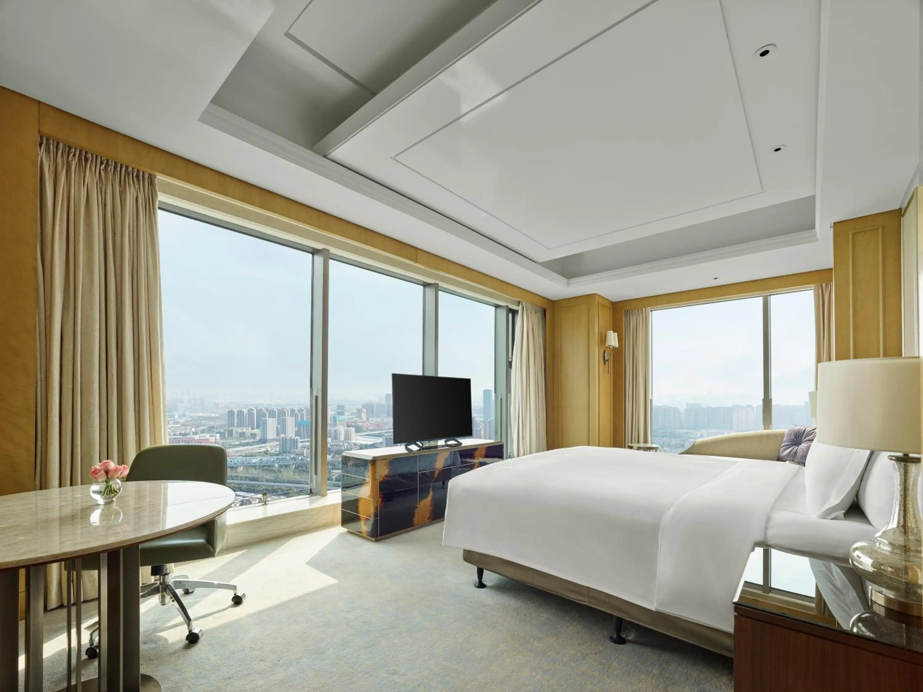 Bed in The Langham, Hefei