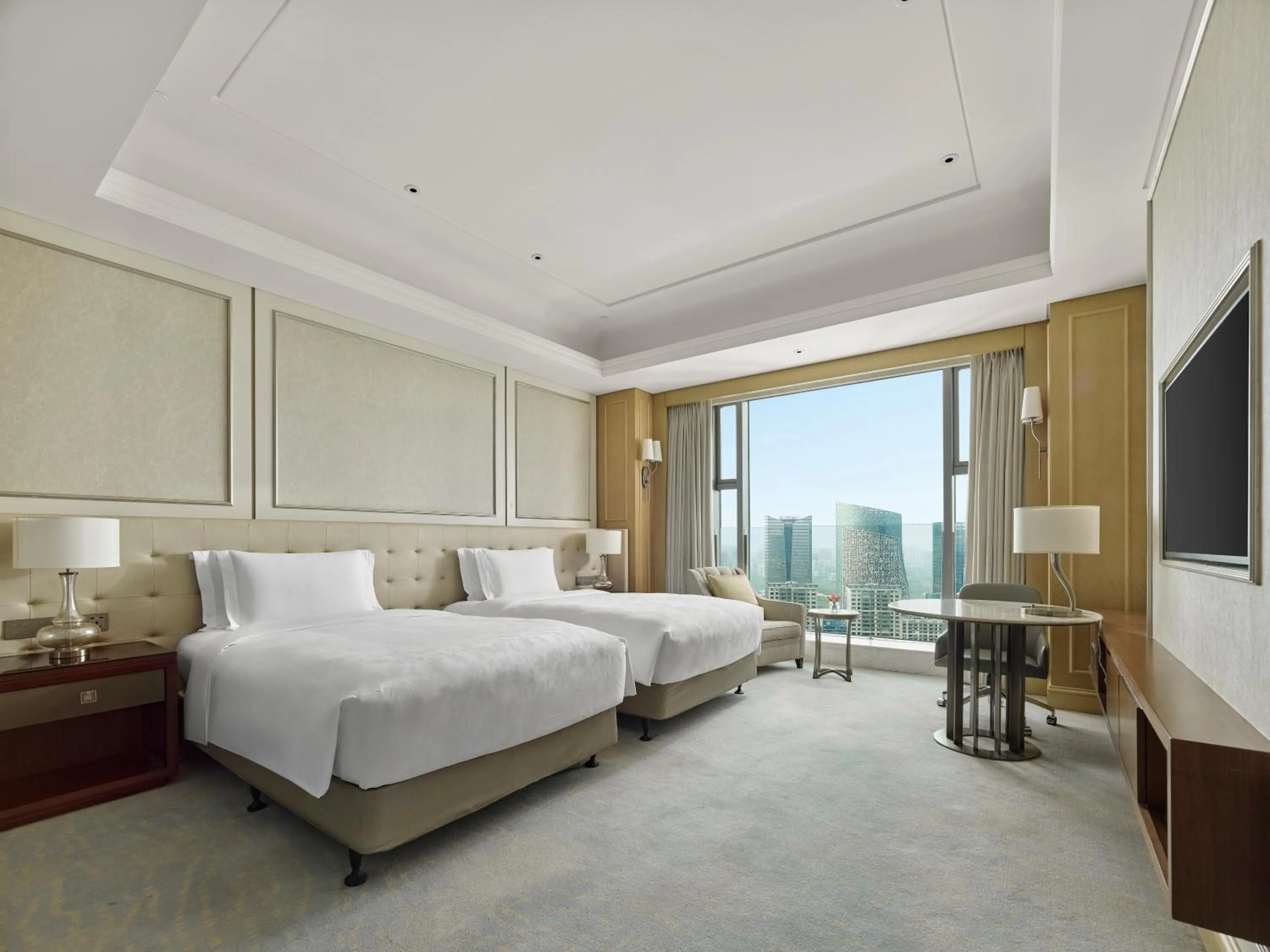 Bed in The Langham, Hefei