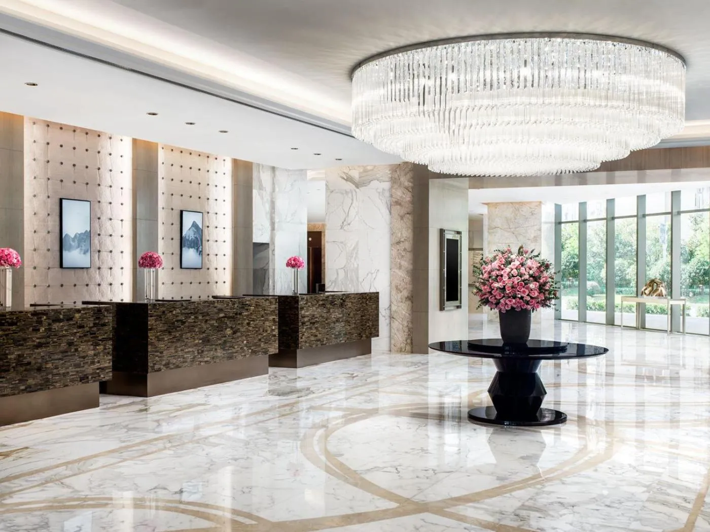 Lobby or reception in The Langham, Hefei