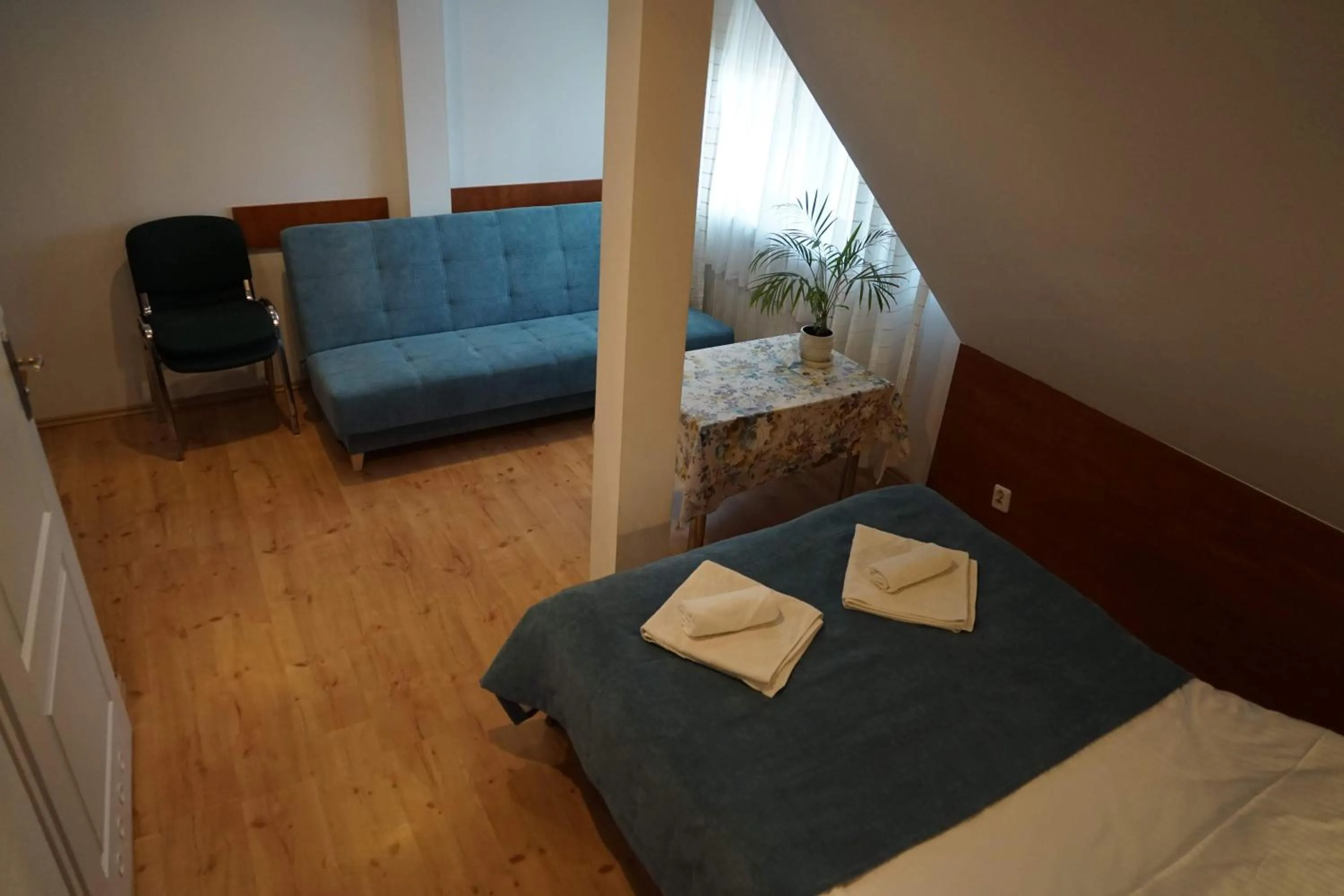 Bed in Dom Gościnny 8 km od Suntago, Deepspot