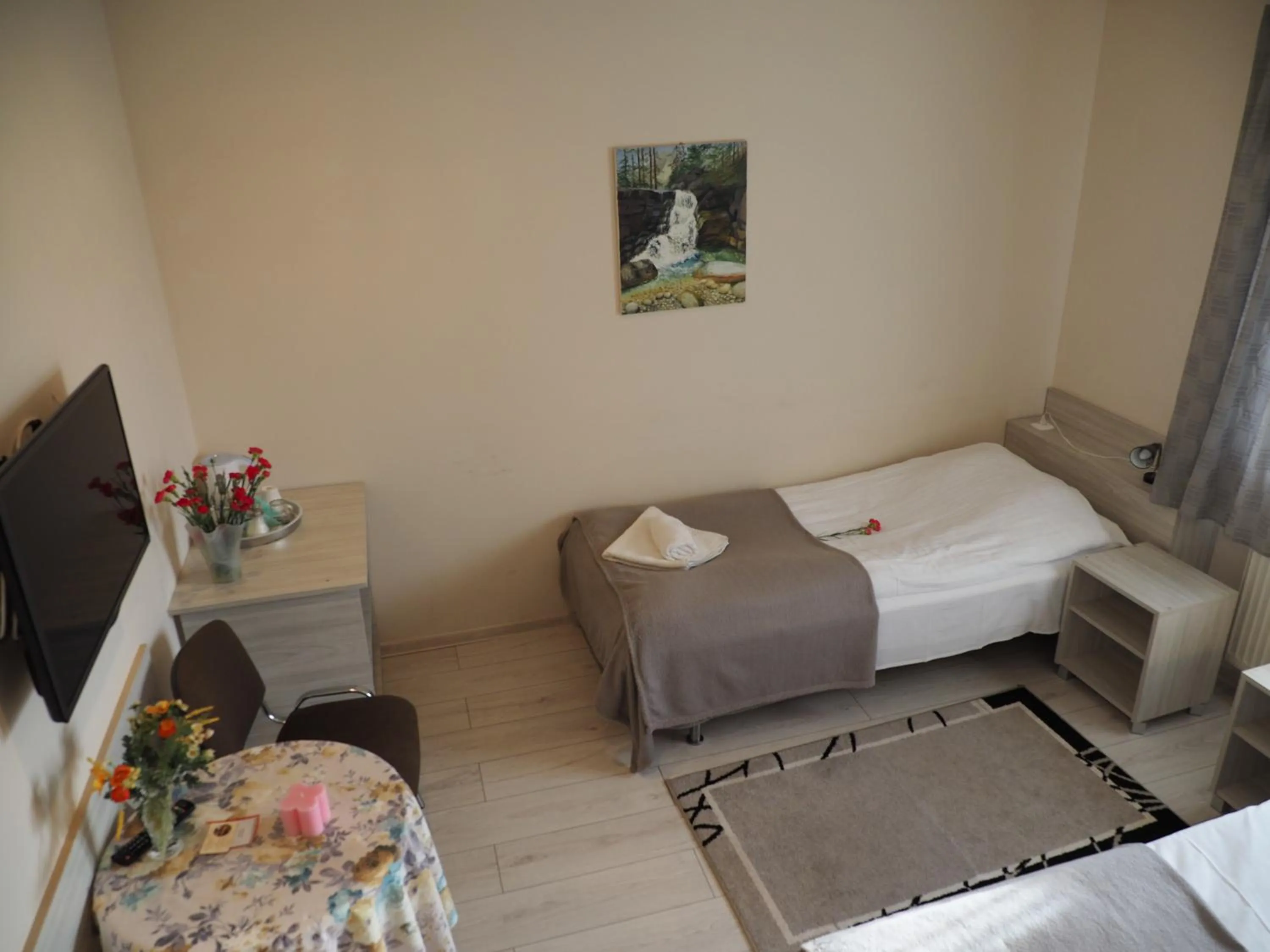 Bed in Dom Gościnny 8 km od Suntago, Deepspot