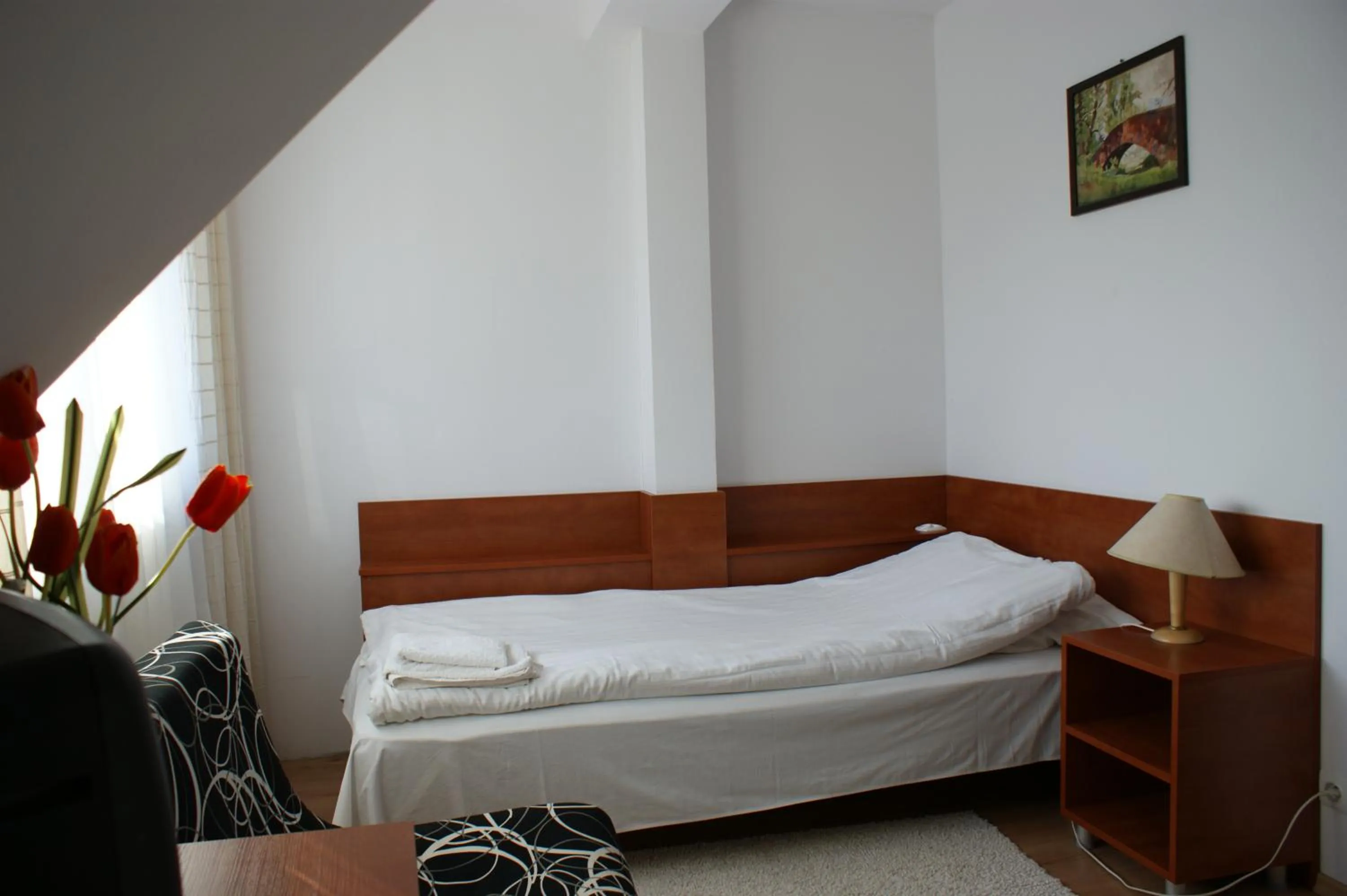 Bed in Dom Gościnny 8 km od Suntago, Deepspot