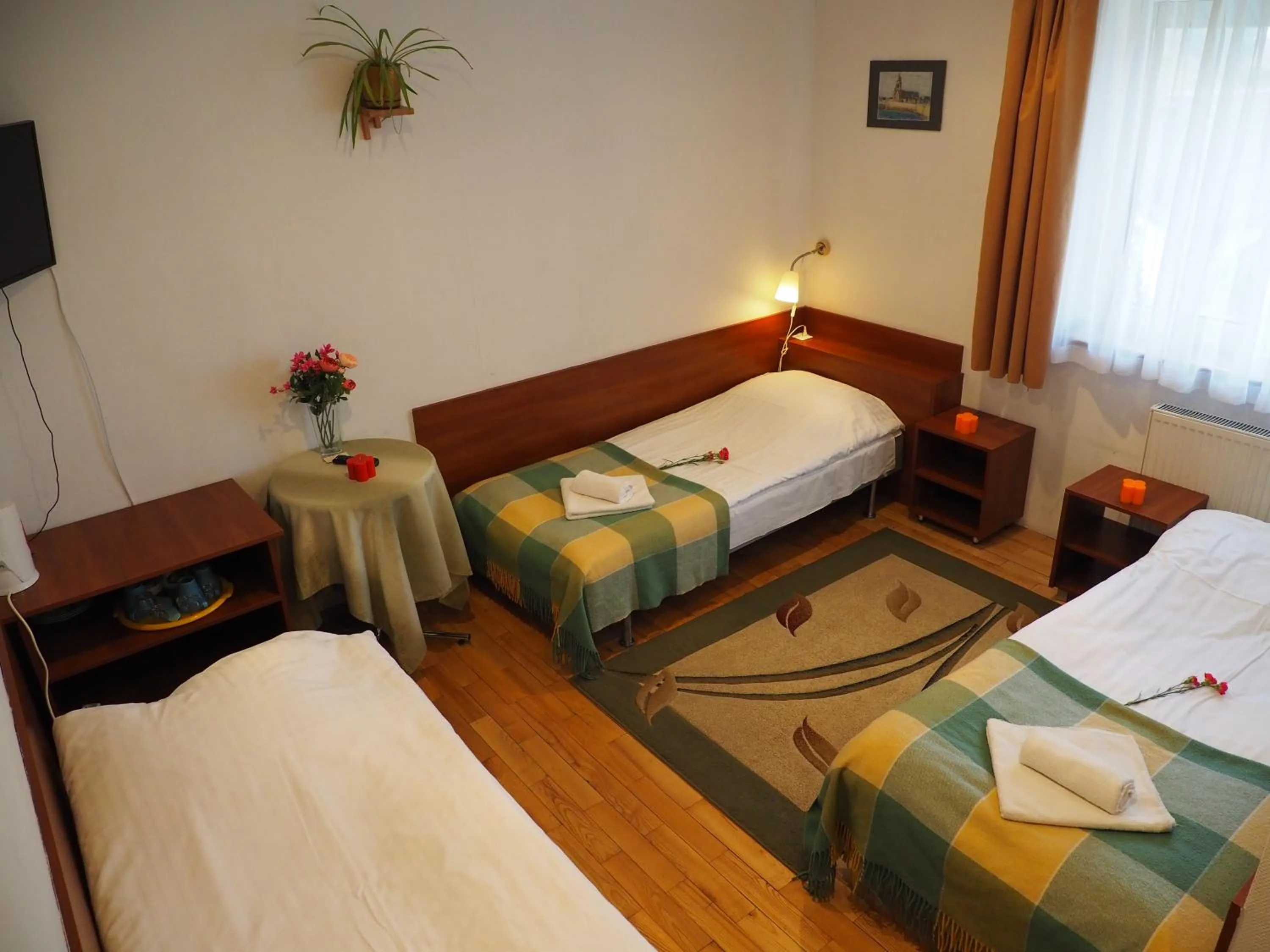 Bed in Dom Gościnny 8 km od Suntago, Deepspot