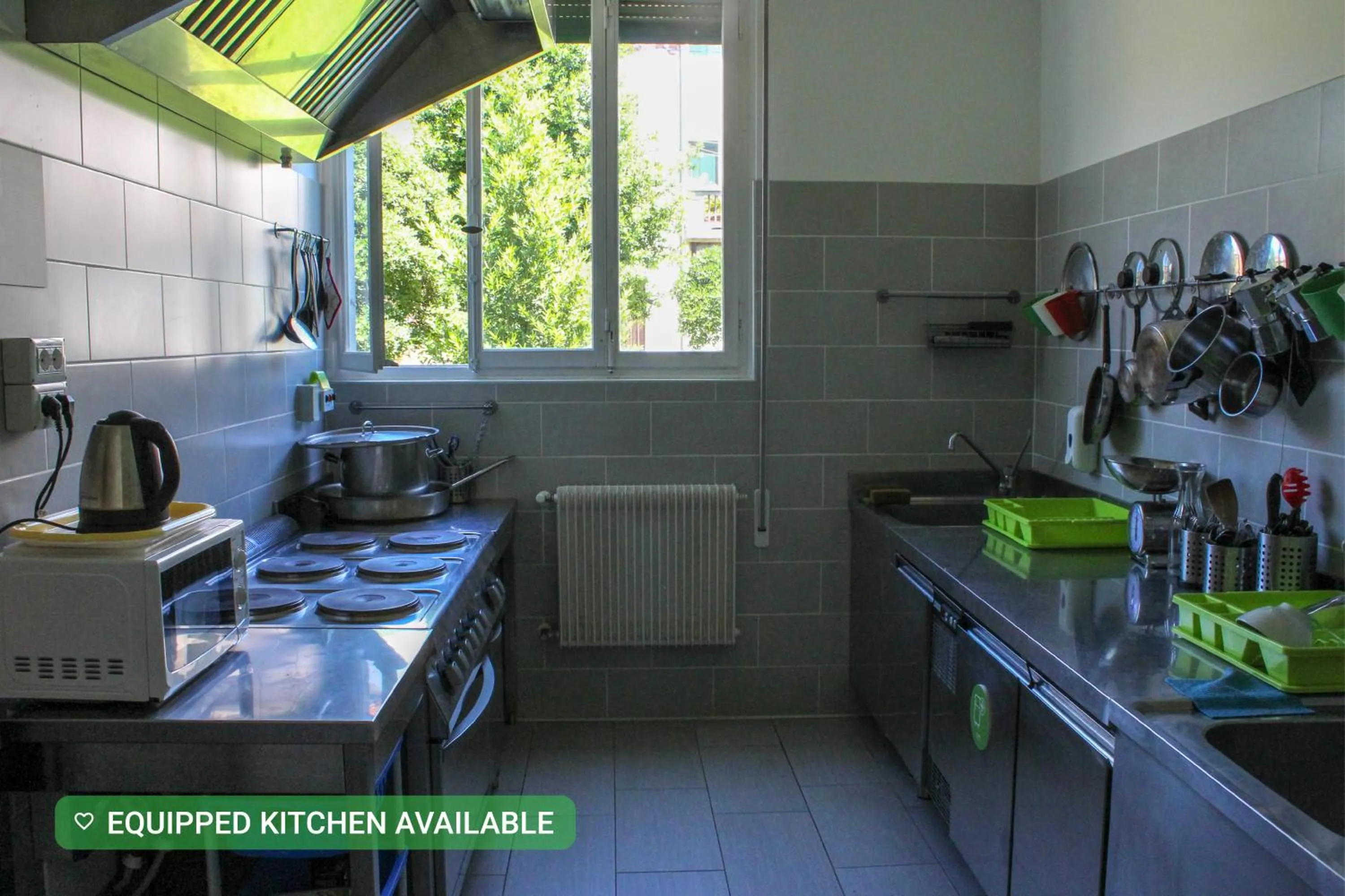 Kitchen or kitchenette in Ostello S. Fosca - CPU Venice Hostels