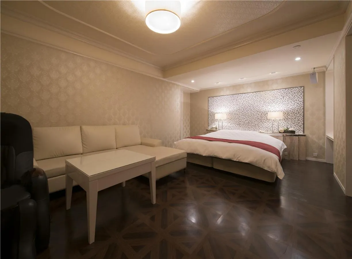 Bed in Prime Hotel Fulula プライムホテル フルーラ