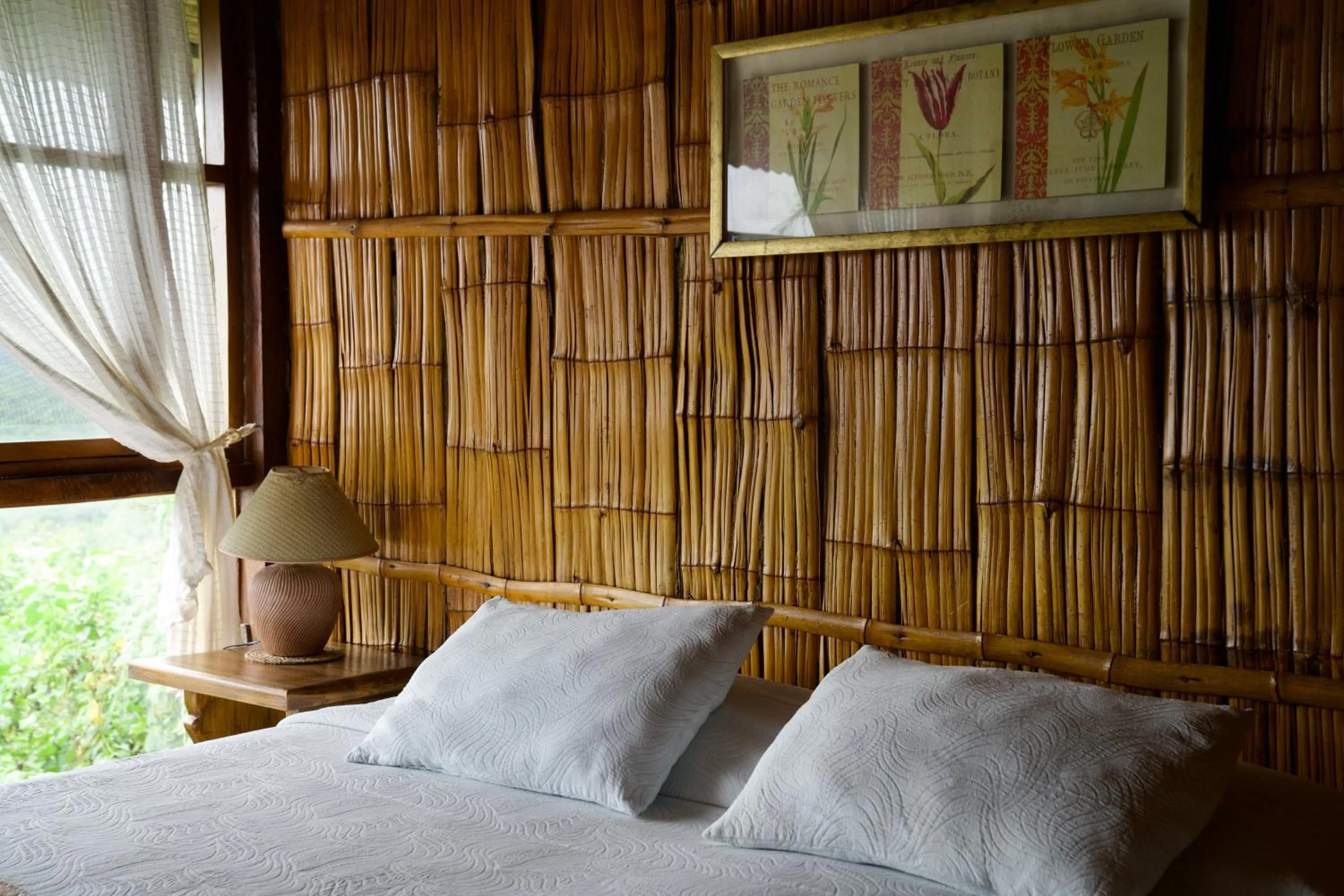 Bed in Samai Lodge Holistic Living
