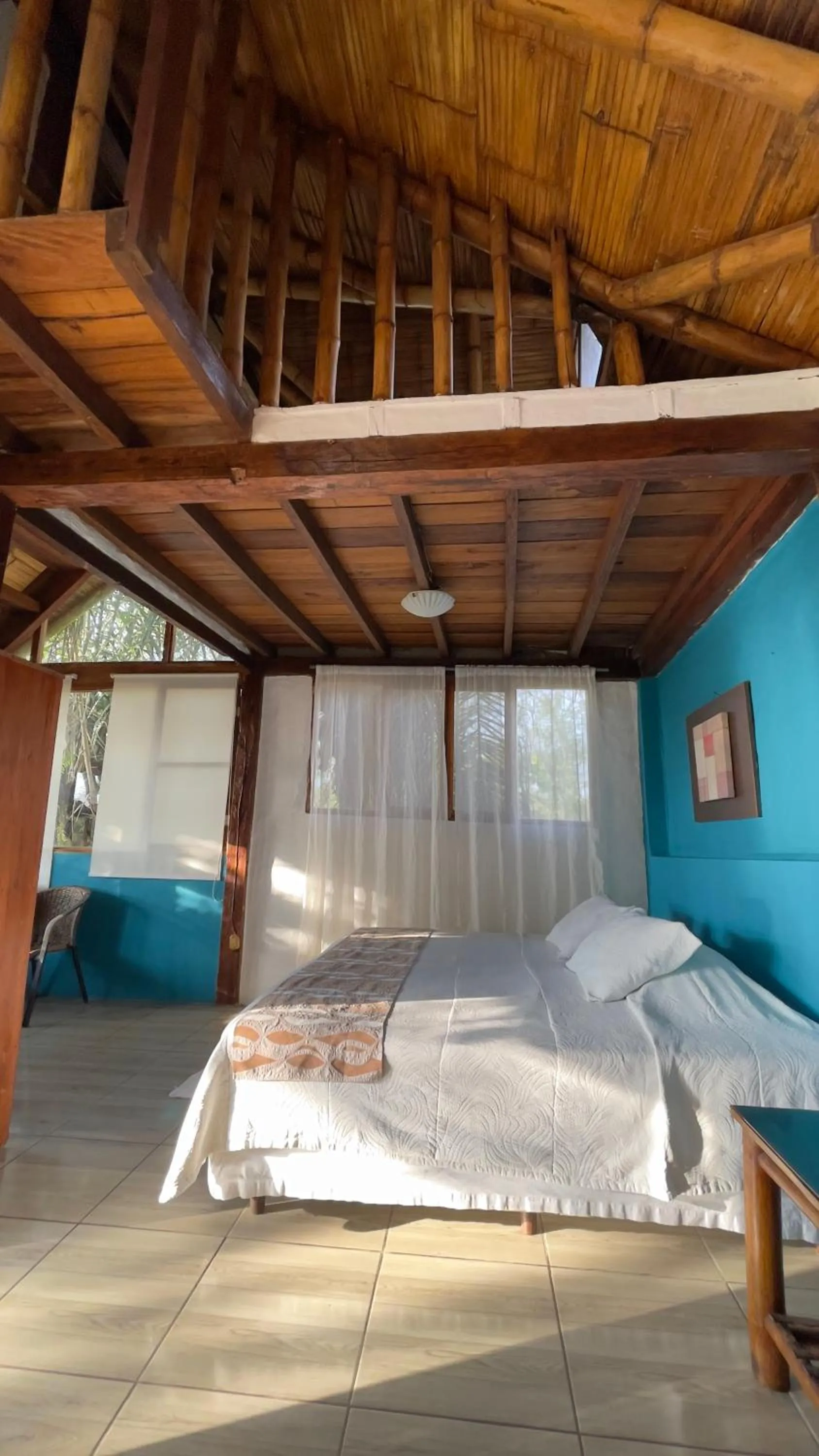 Bed in Samai Lodge Holistic Living