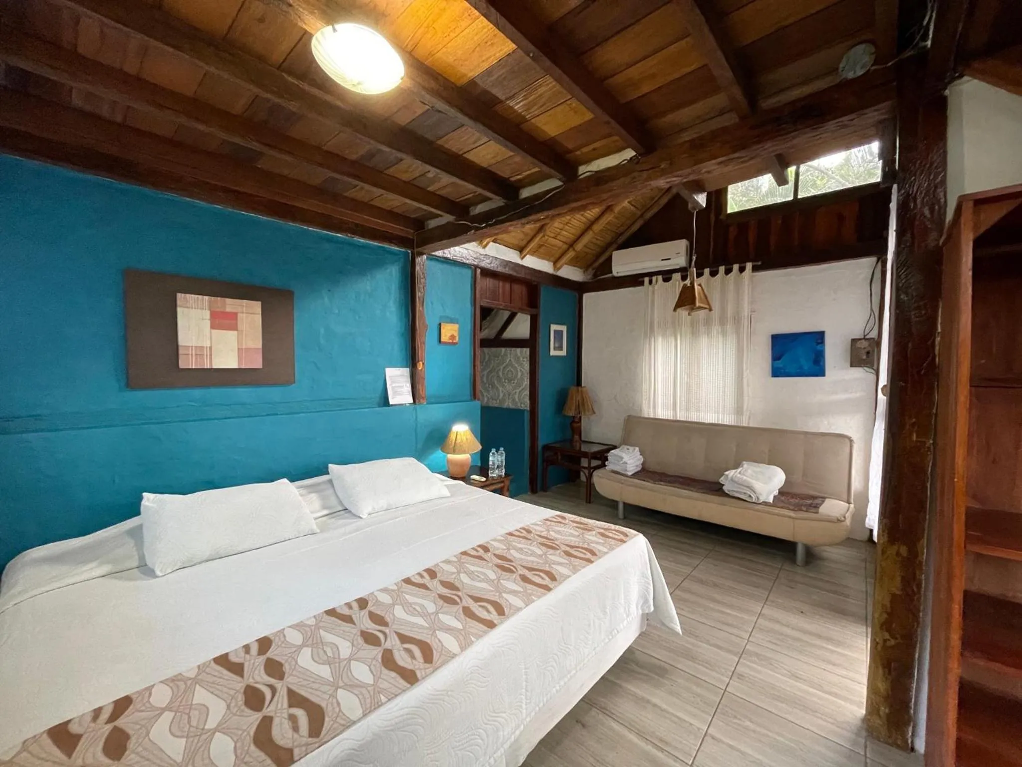 Photo of the whole room, Bed in Samai Lodge Holistic Living
