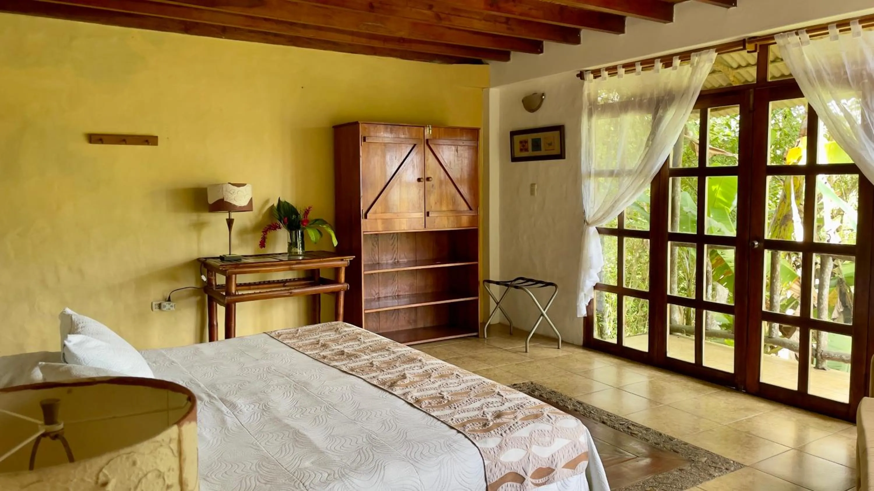 Bed in Samai Lodge Holistic Living