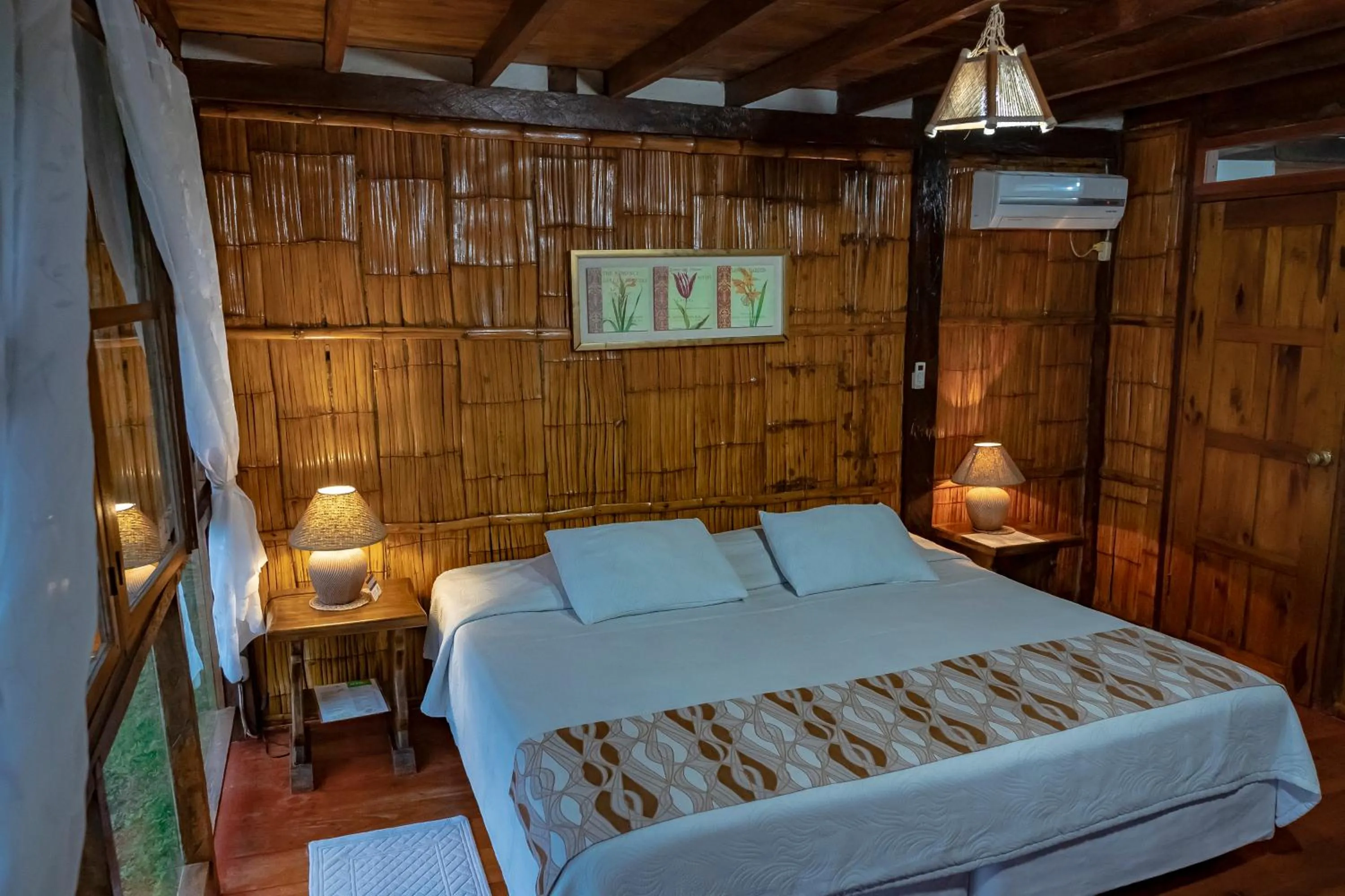 Bed in Samai Lodge Holistic Living