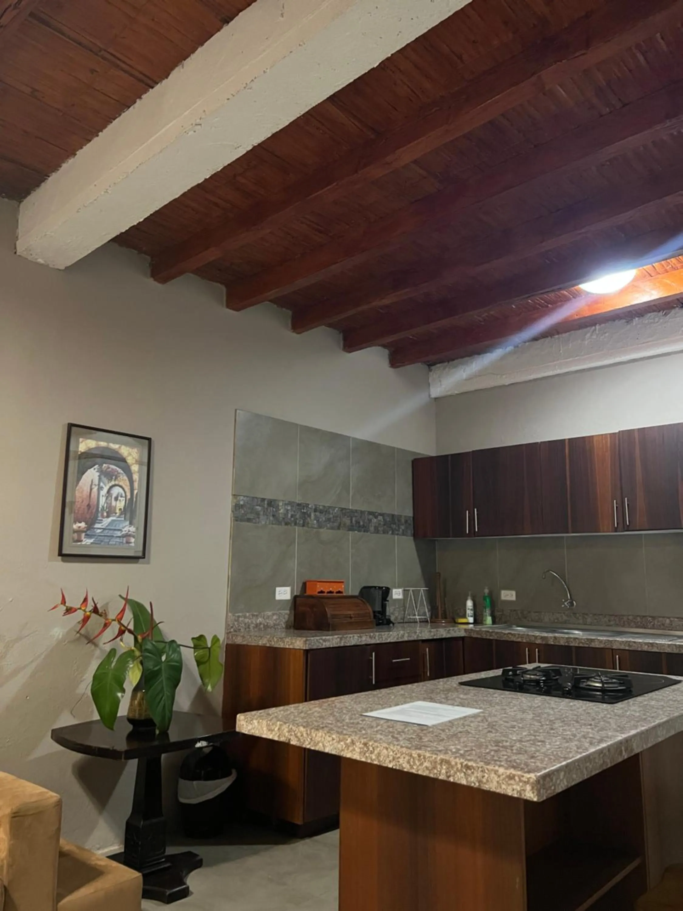 Kitchen or kitchenette in Samai Lodge Holistic Living