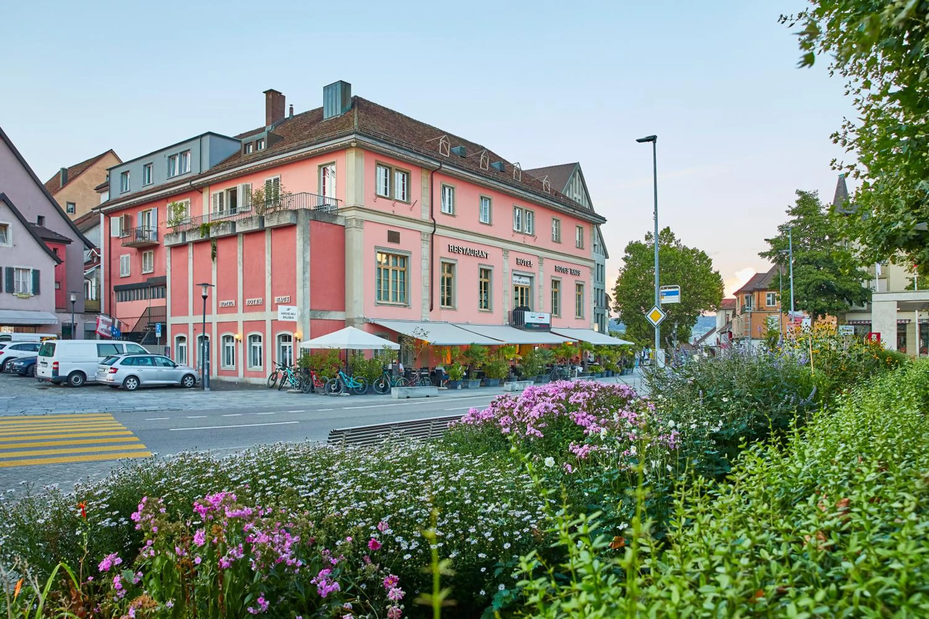 Property building in Hotel Rotes Haus