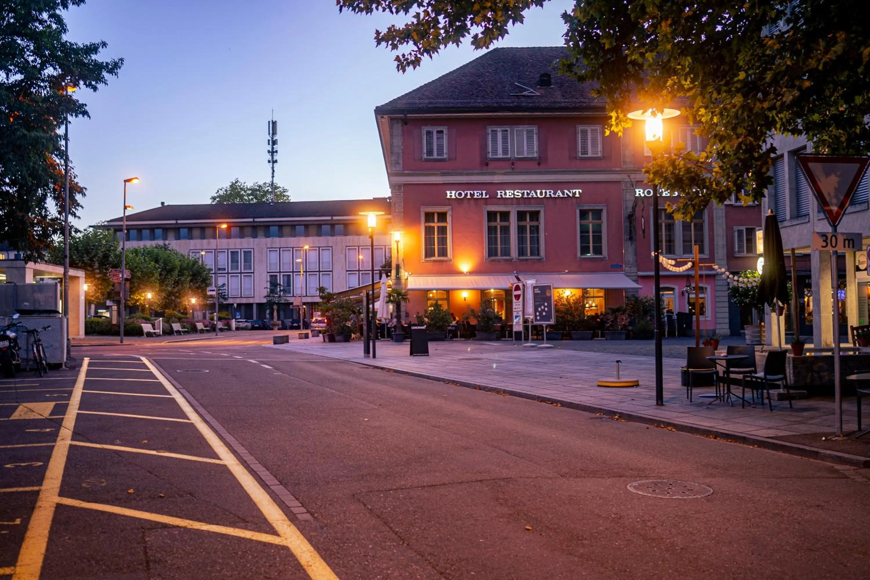 Property building in Hotel Rotes Haus