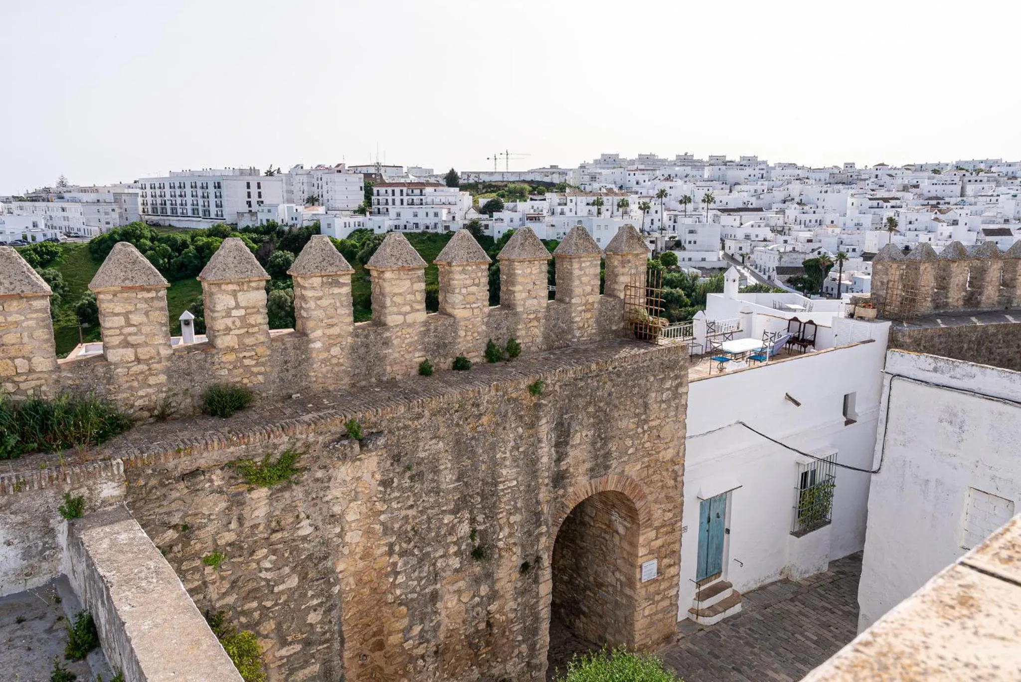 Quiet street view in Casa Las Cuadras - Califa Casas Vejer