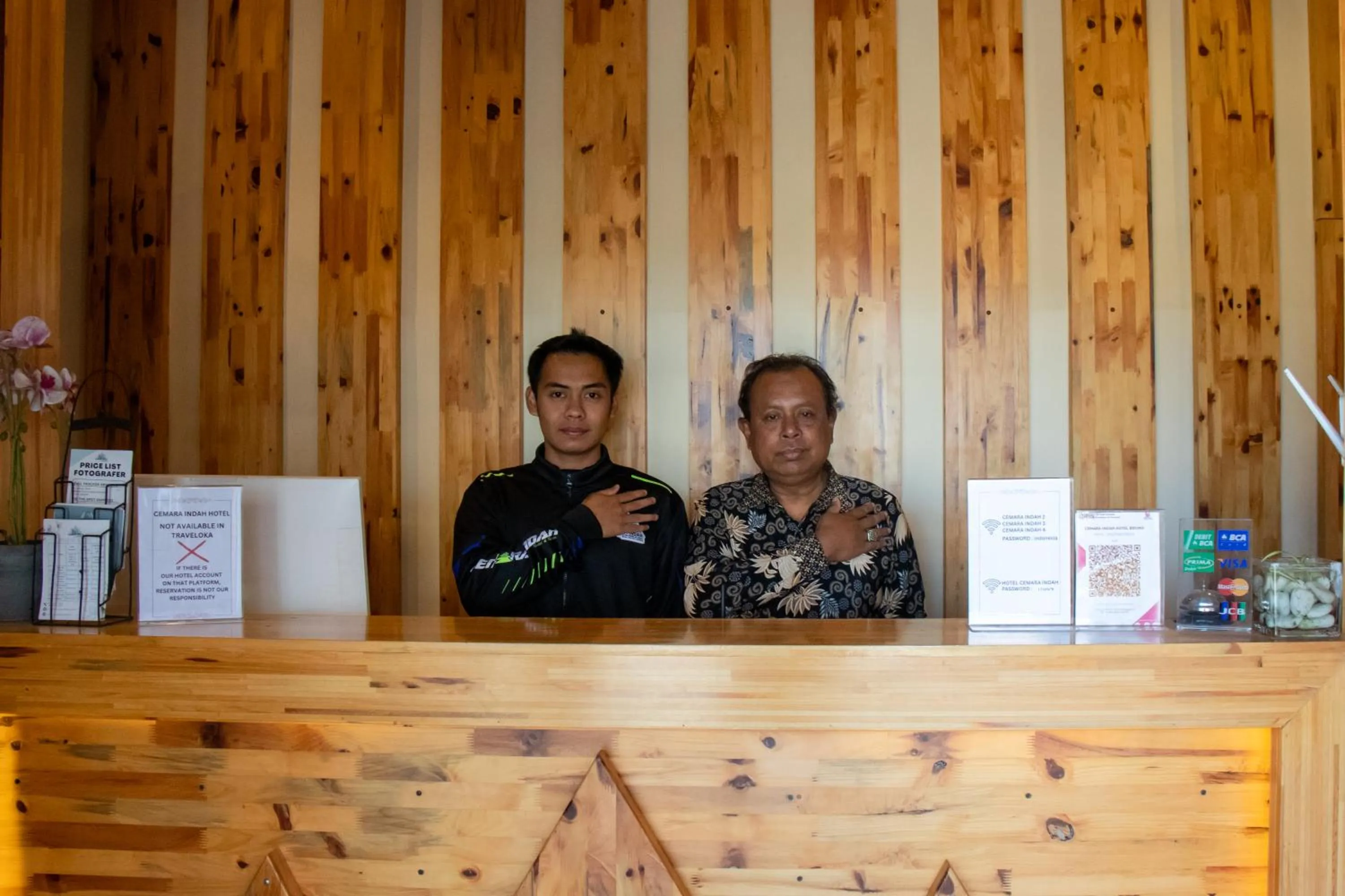 Lobby or reception in Cemara Indah Hotel
