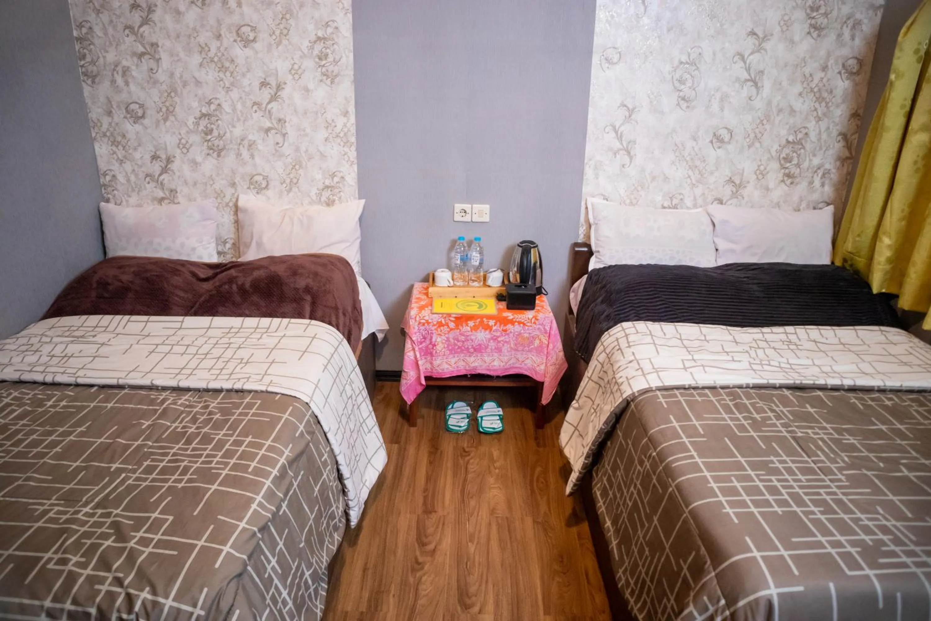 Bed in Cemara Indah Hotel