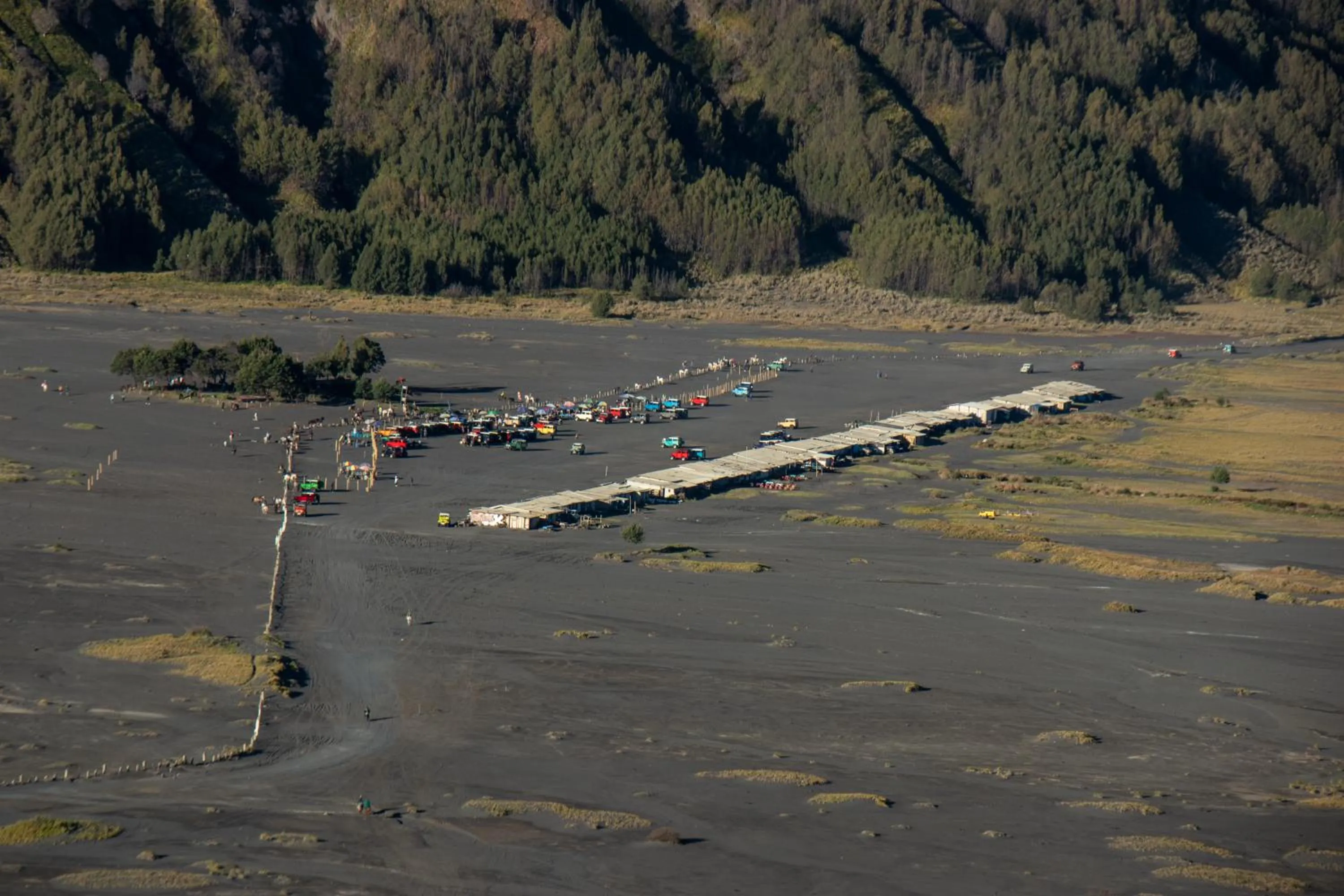 Mountain view in Cemara Indah Hotel