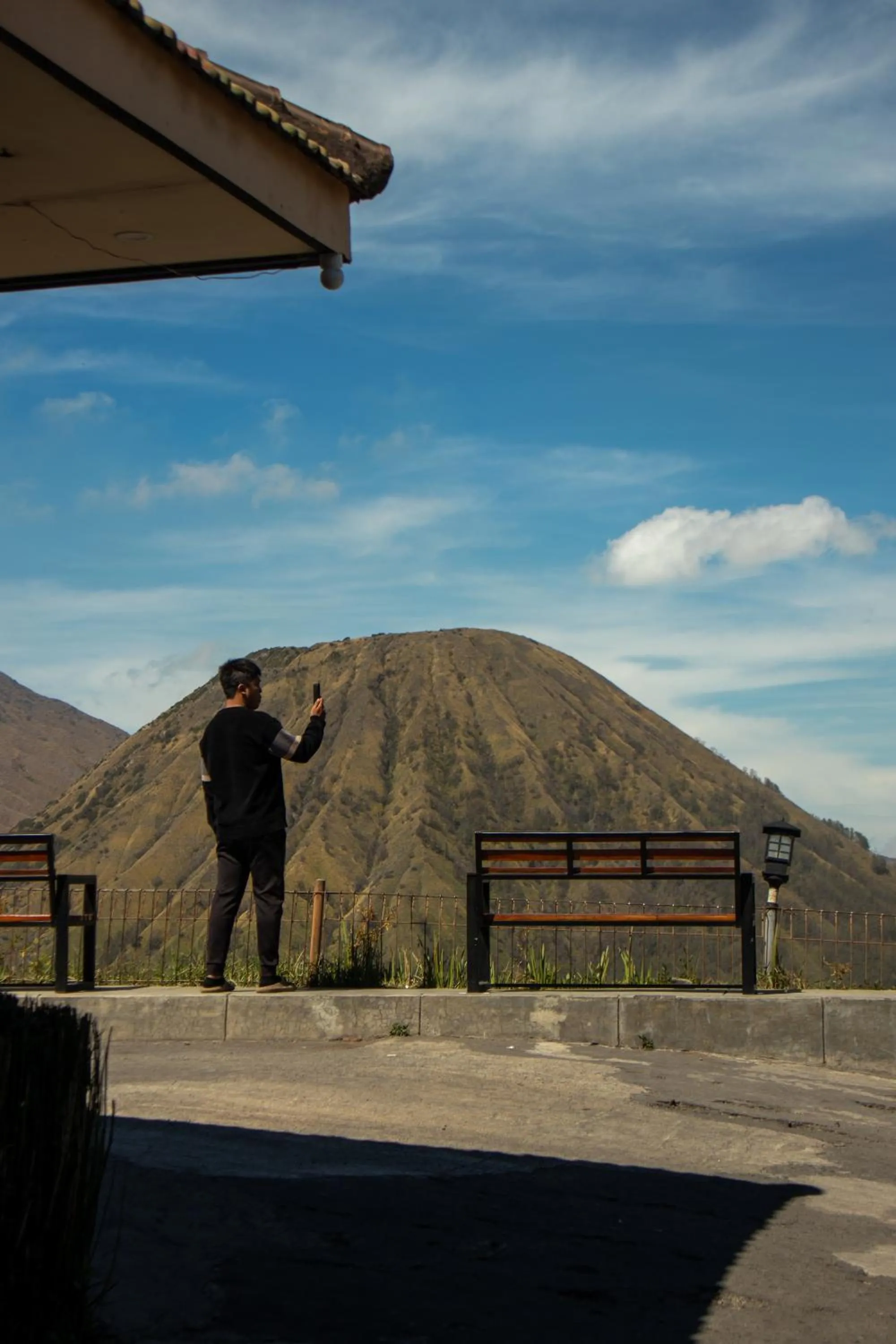 Balcony/Terrace in Cemara Indah Hotel
