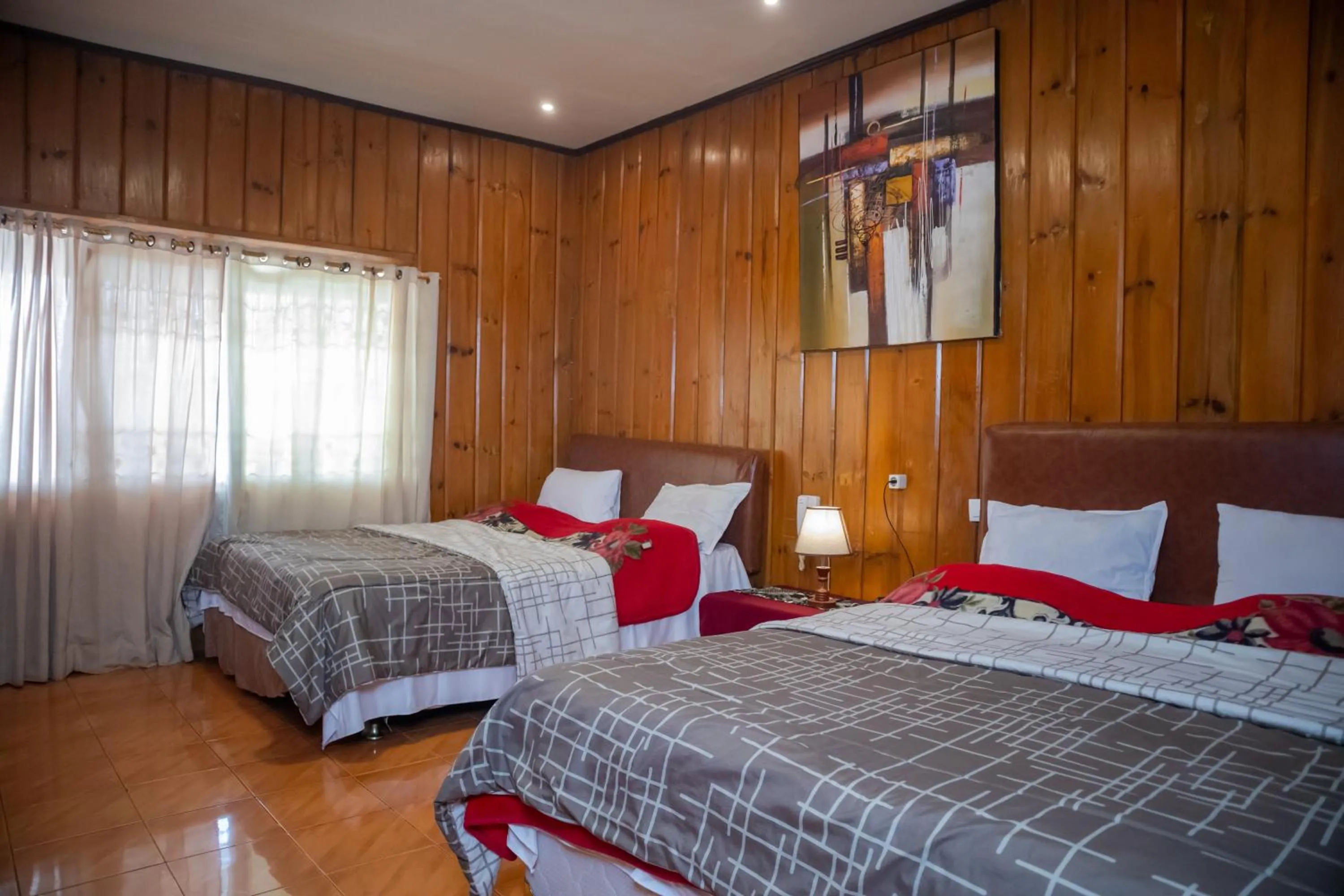 Bed in Cemara Indah Hotel