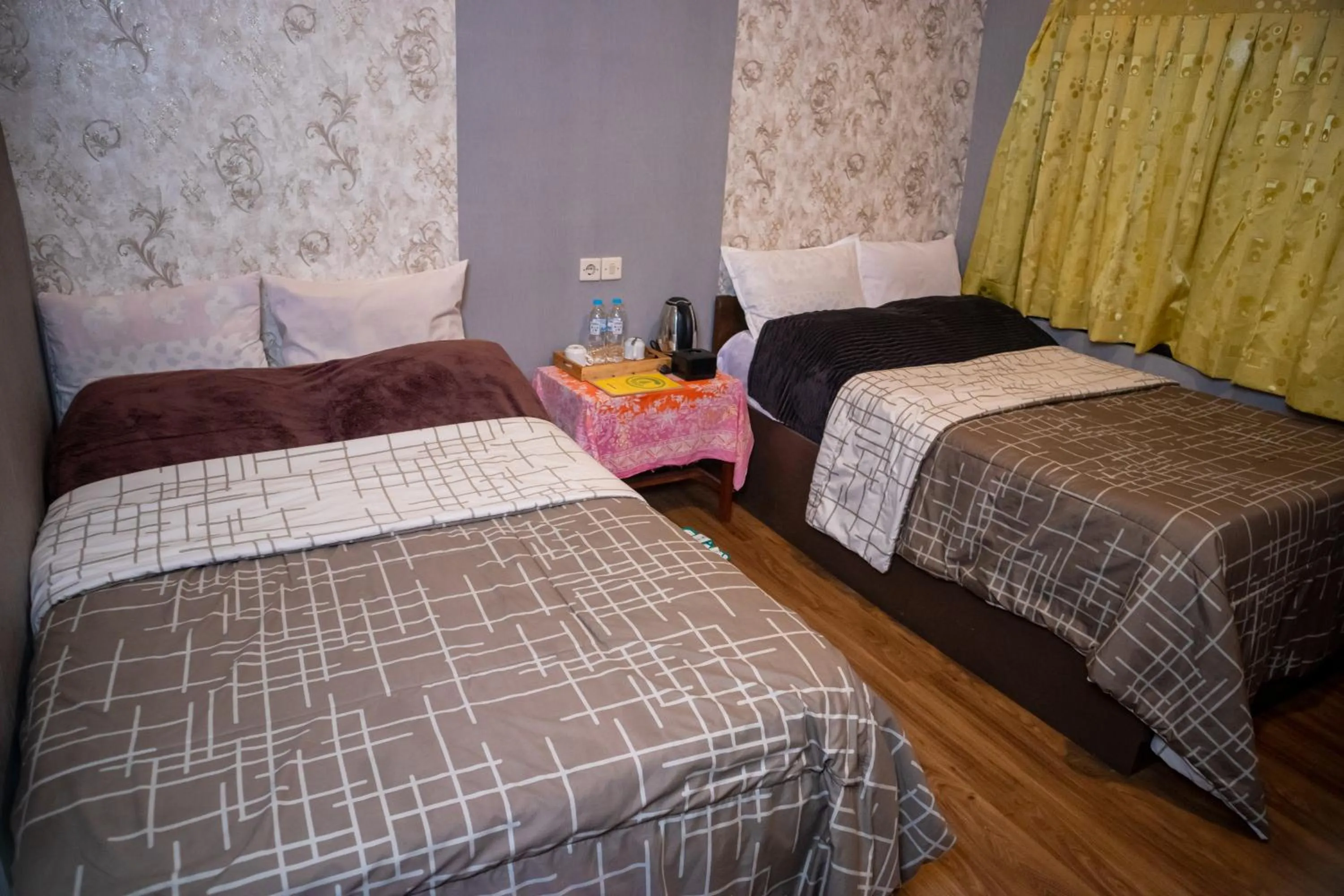 Bed in Cemara Indah Hotel