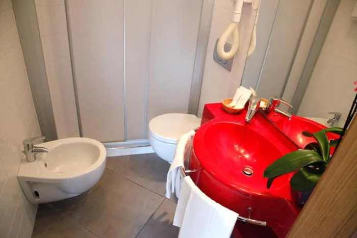 Bathroom in Albergo Rossella
