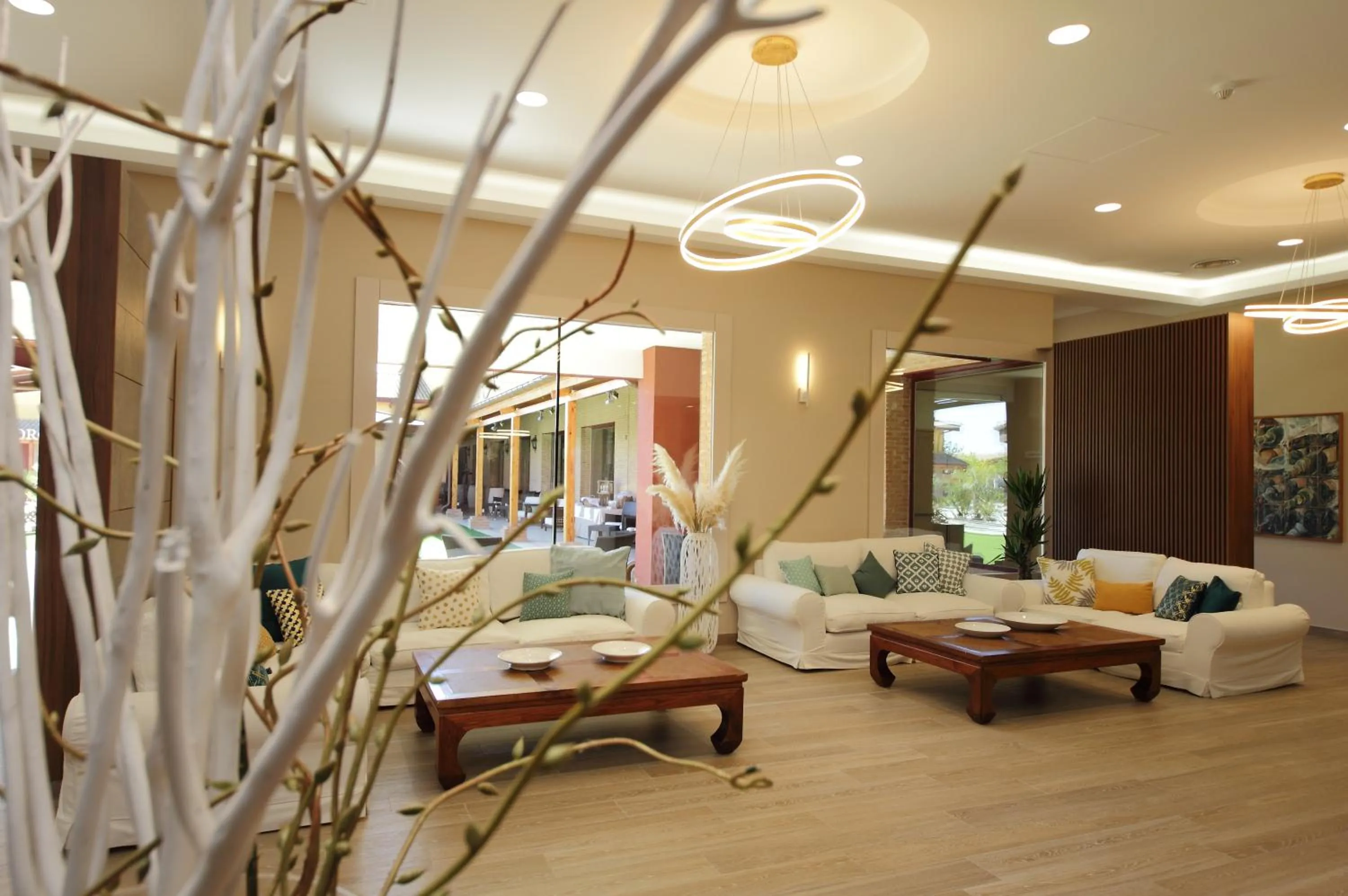 Lobby or reception, Bed in Hotel Château Viñasoro