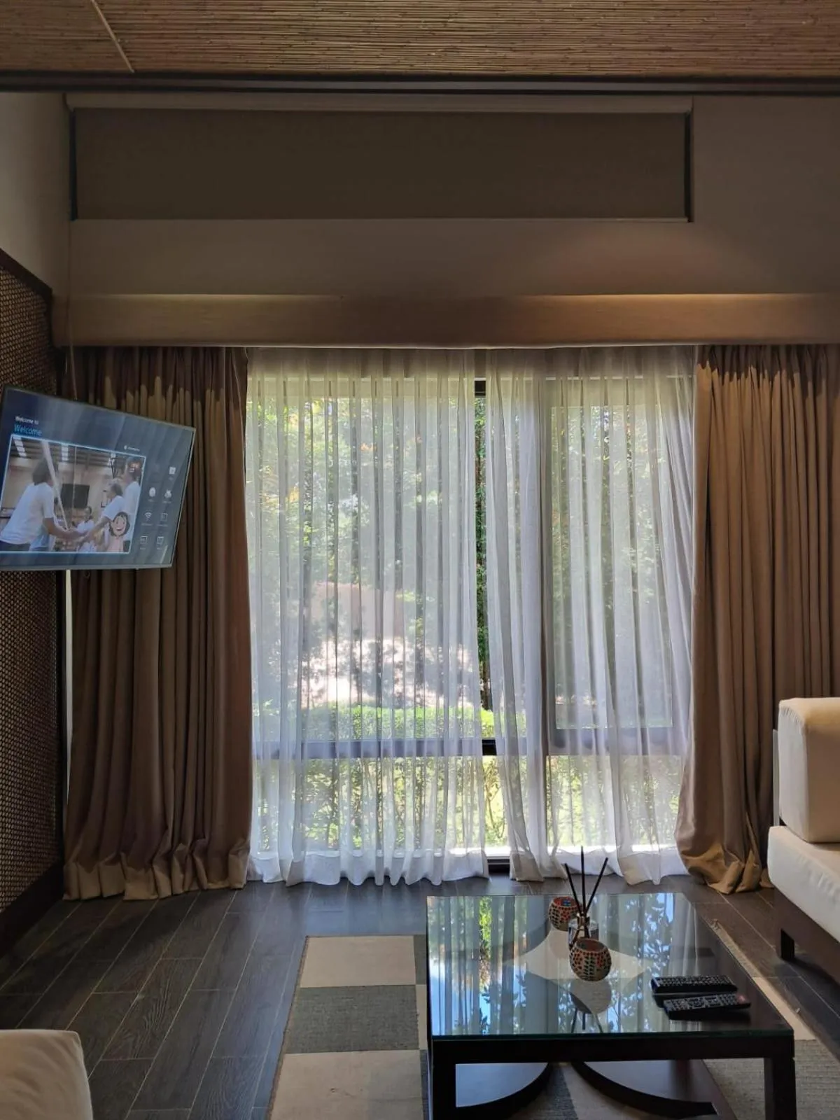 Seating area in Bacau Bay Resort Coron