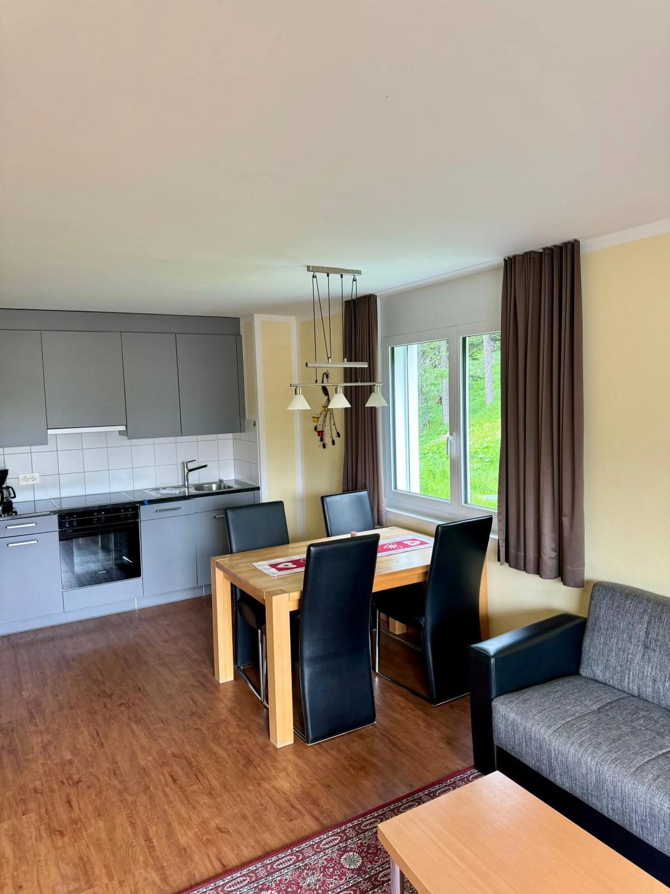 Dining area in Aladin Apartments St Moritz