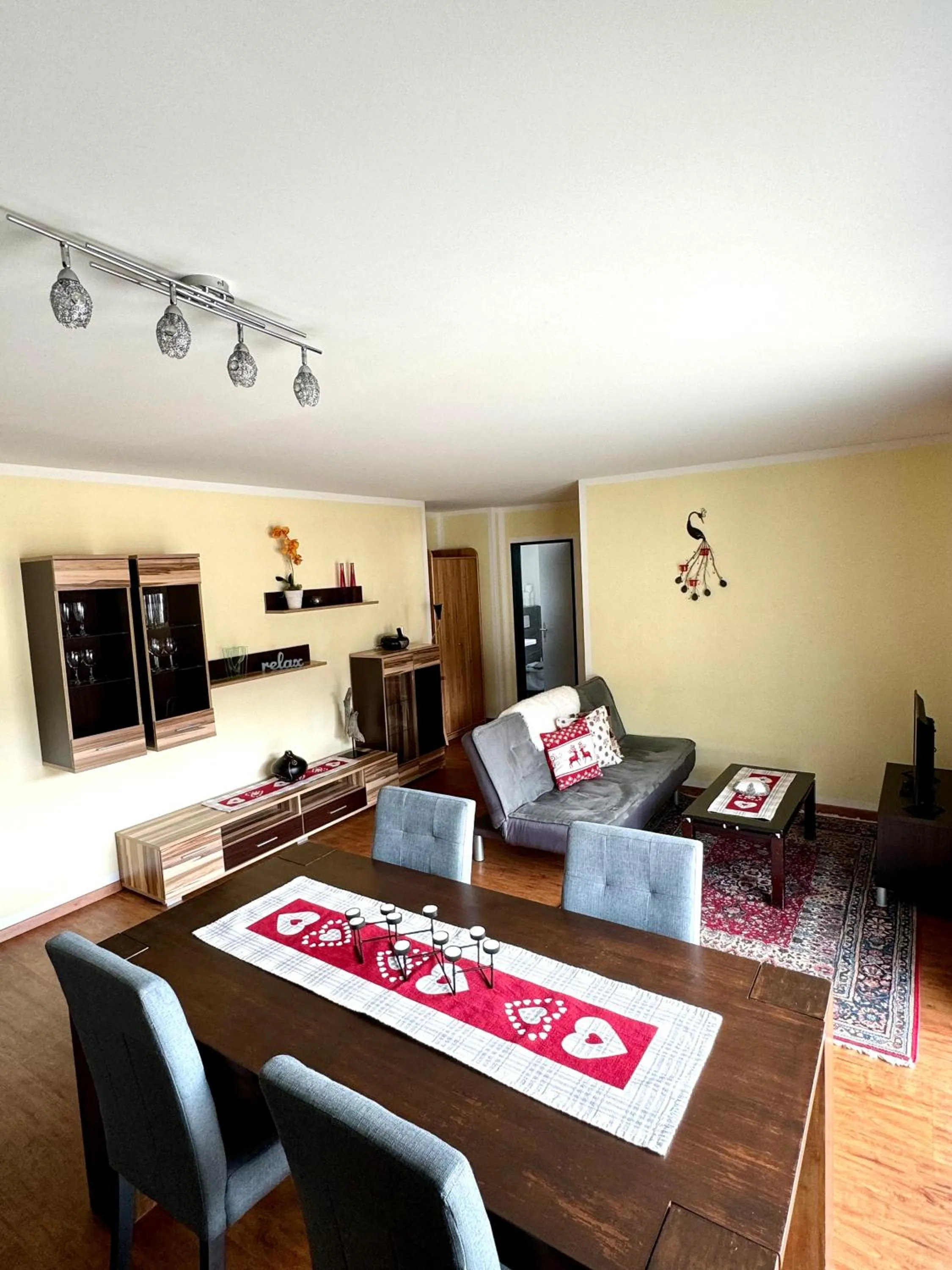 Living room in Aladin Apartments St Moritz