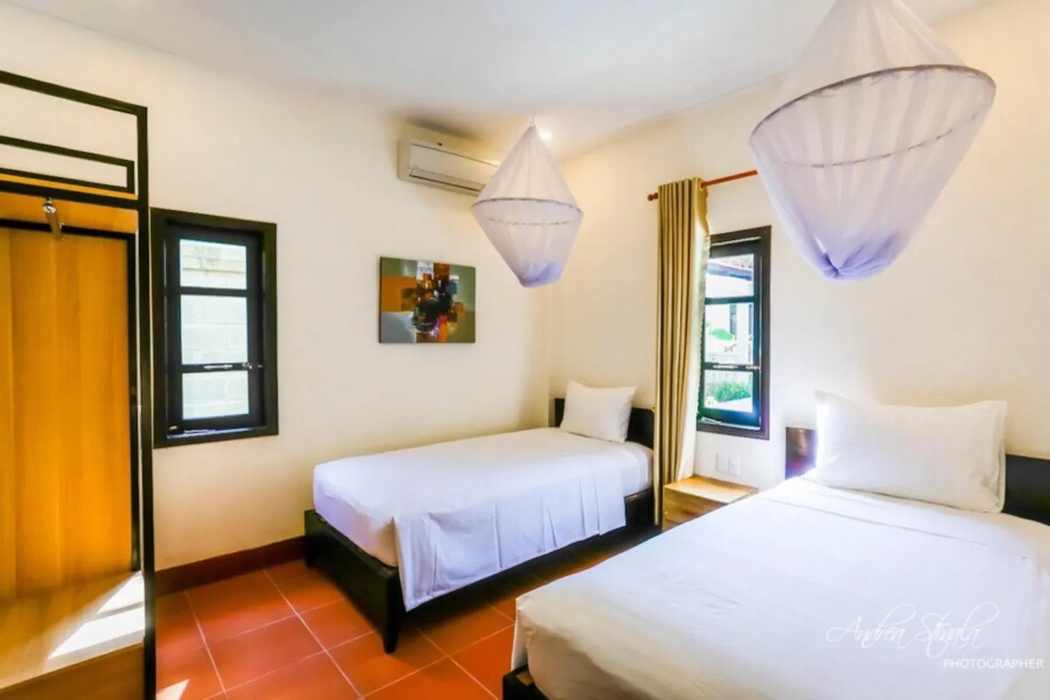 Bed in Phu Quoc Dumbo Bungalow