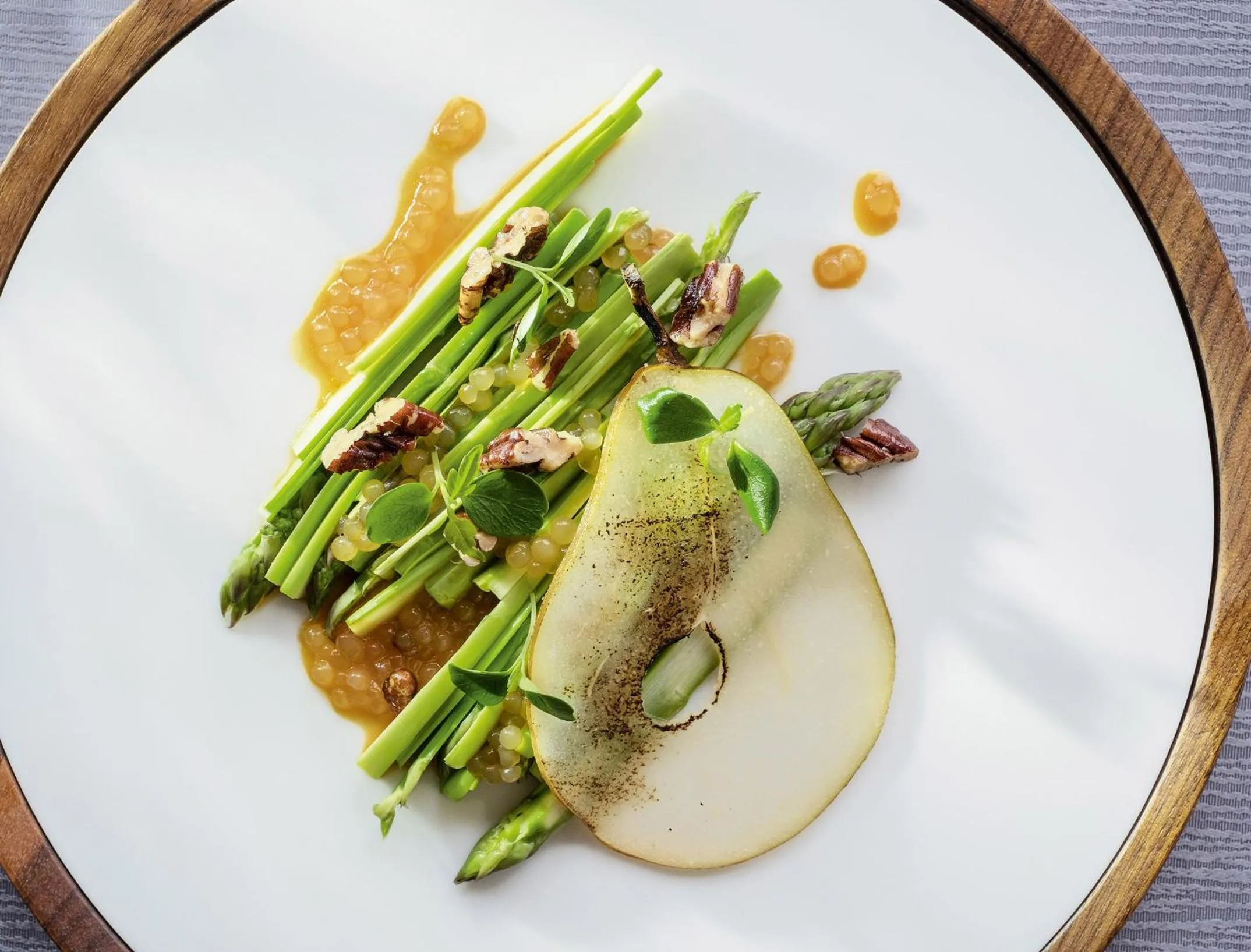 Food close-up in Malerwinkl Restaurant + Kunsthotel