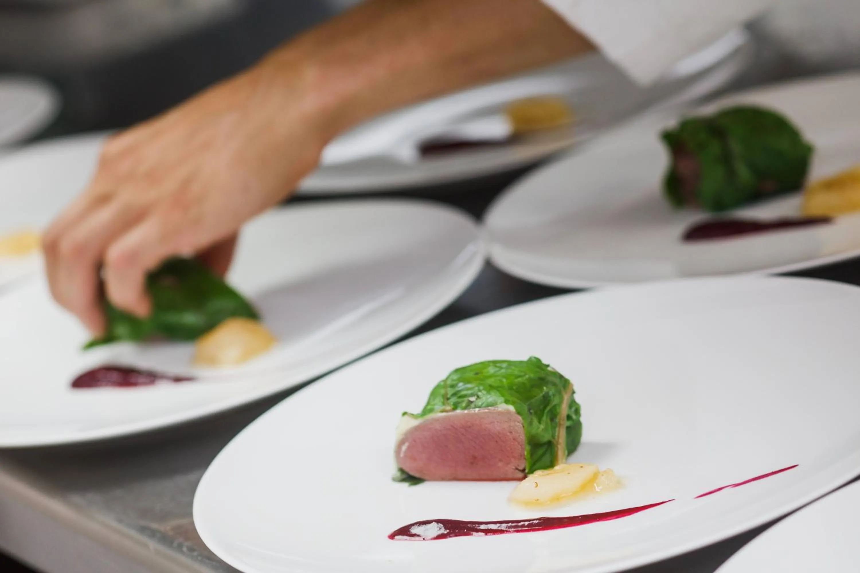 Food in Malerwinkl Restaurant + Kunsthotel