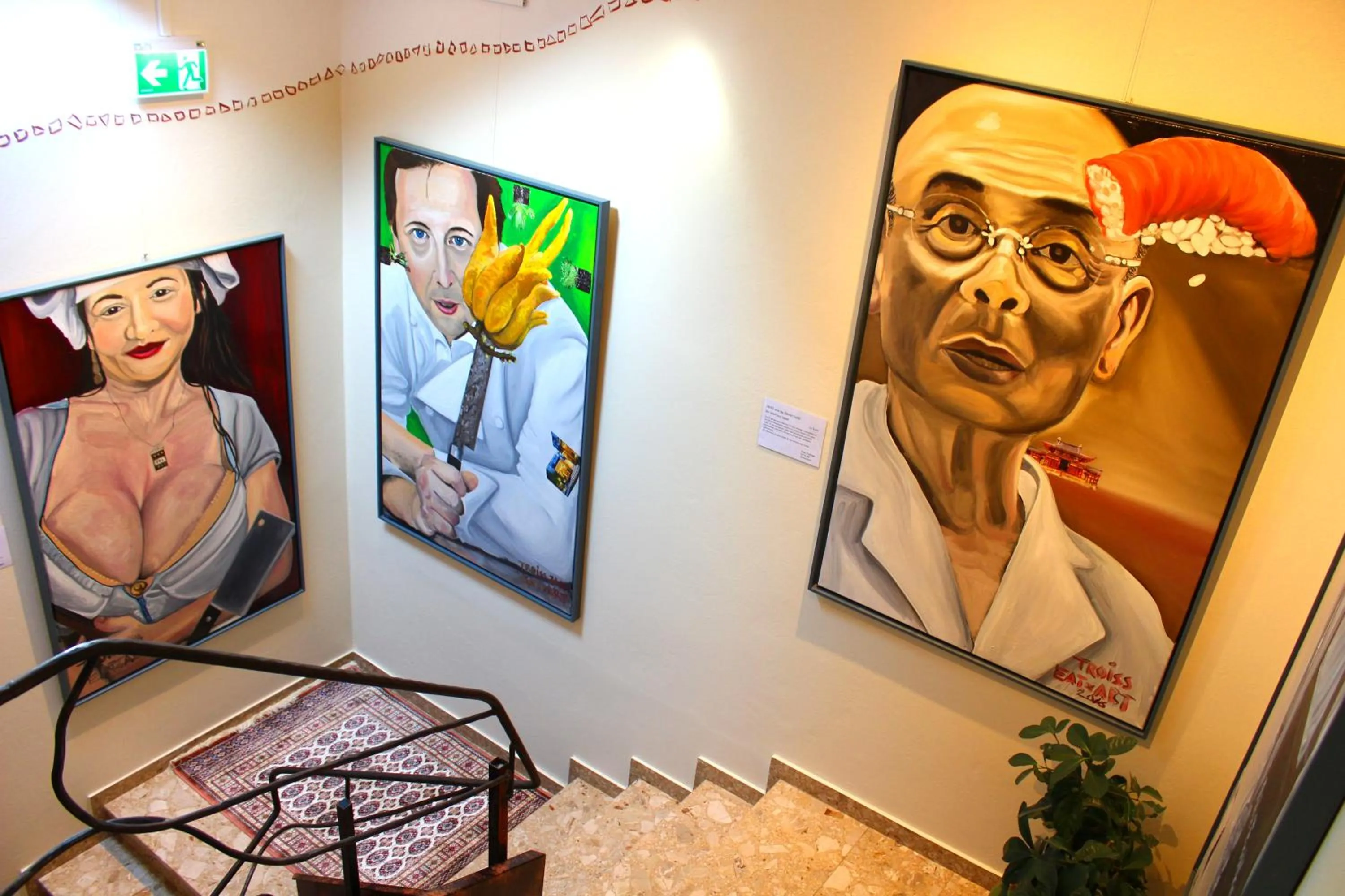 Property building in Malerwinkl Restaurant + Kunsthotel