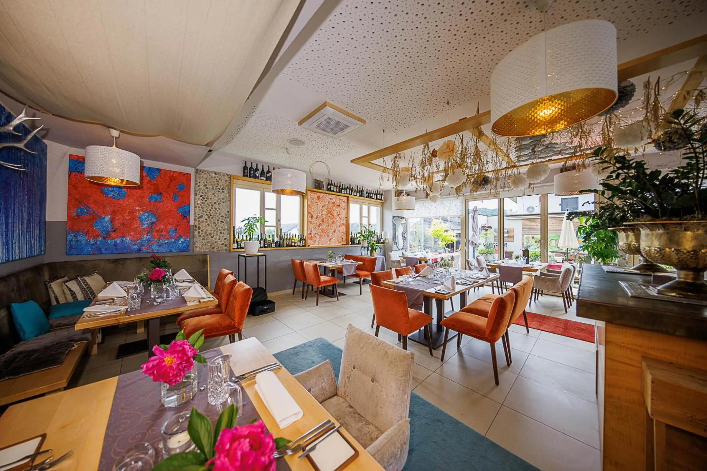 Restaurant/places to eat in Malerwinkl Restaurant + Kunsthotel