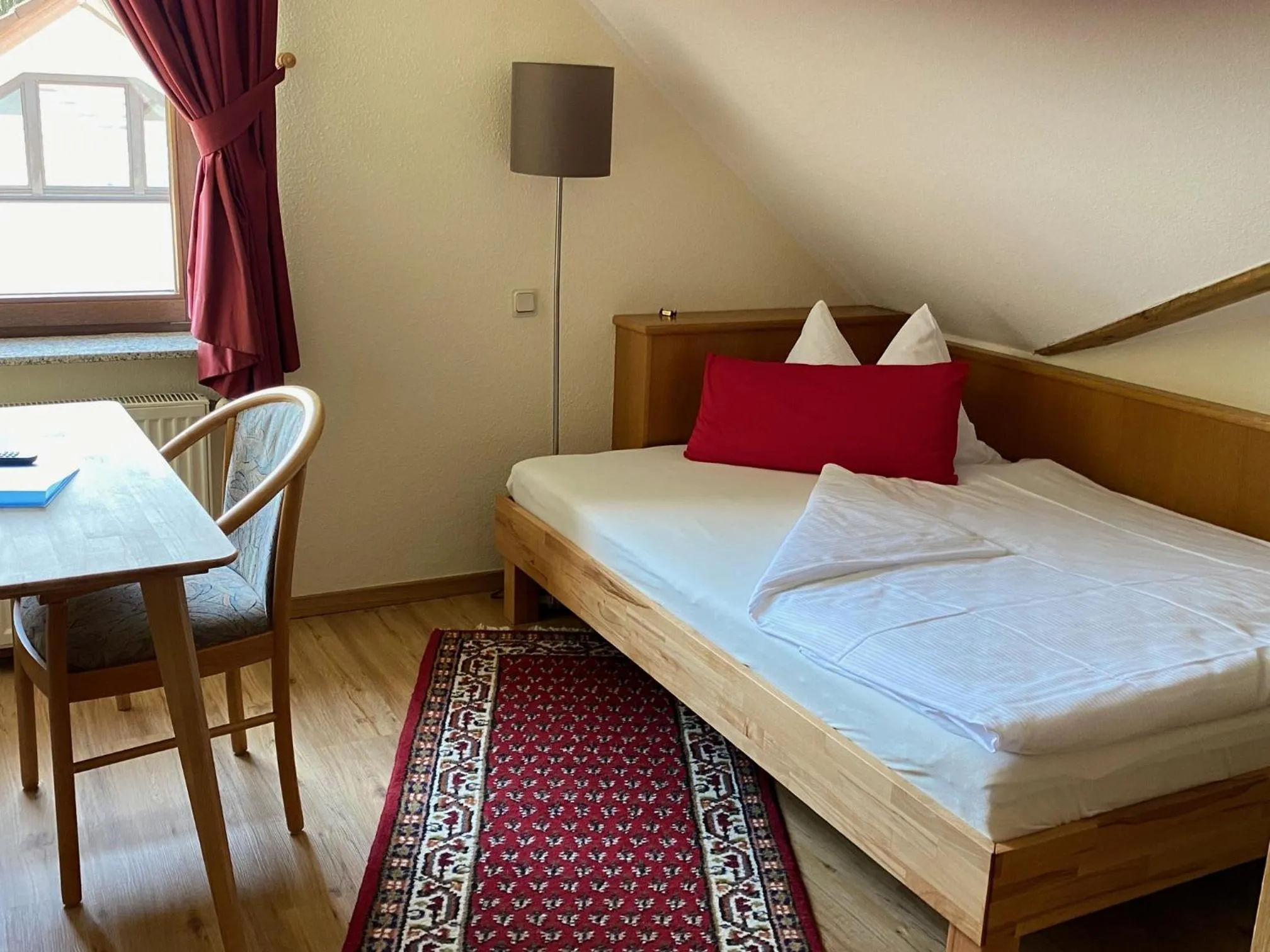 Bed in Hotel Janssen