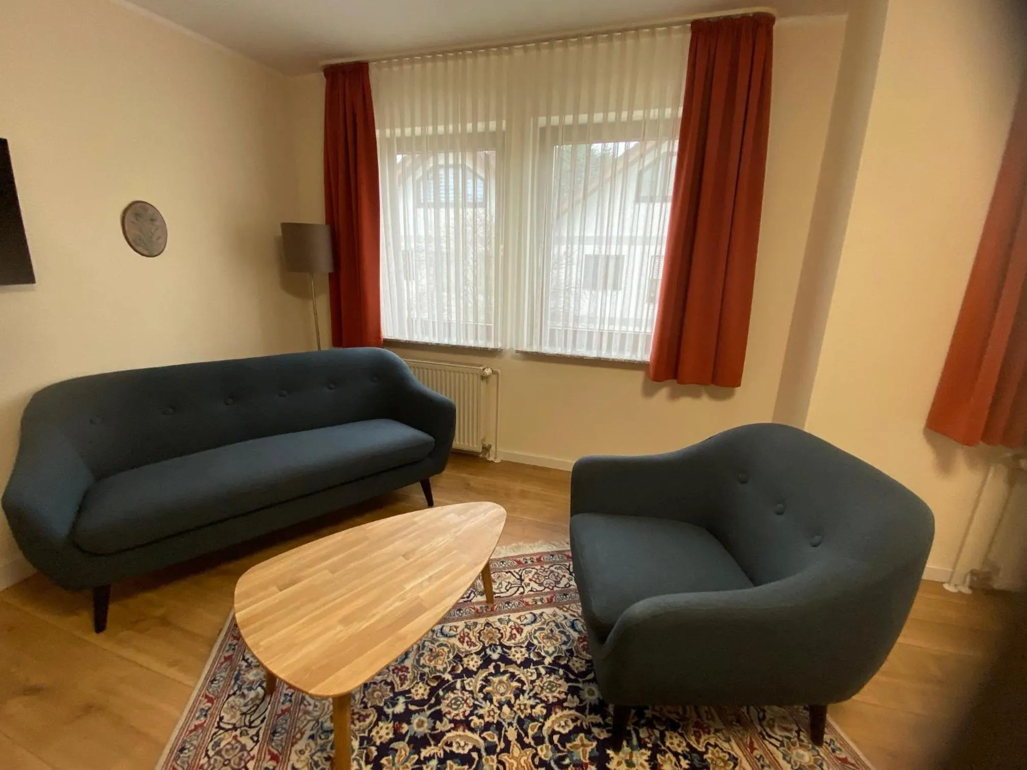 Seating area in Hotel Janssen