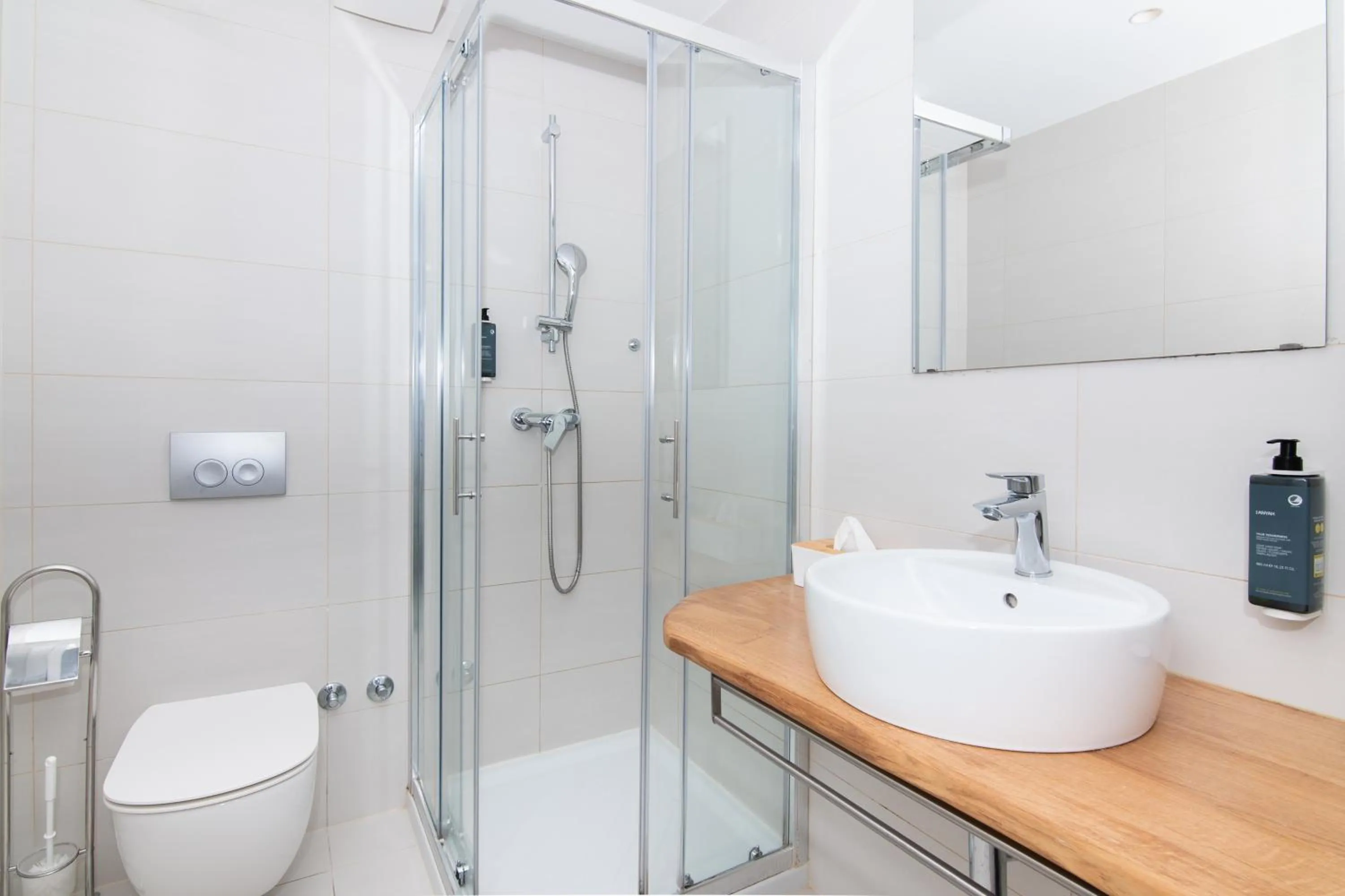 Shower in Forgotten Garden Apartments Portoroz