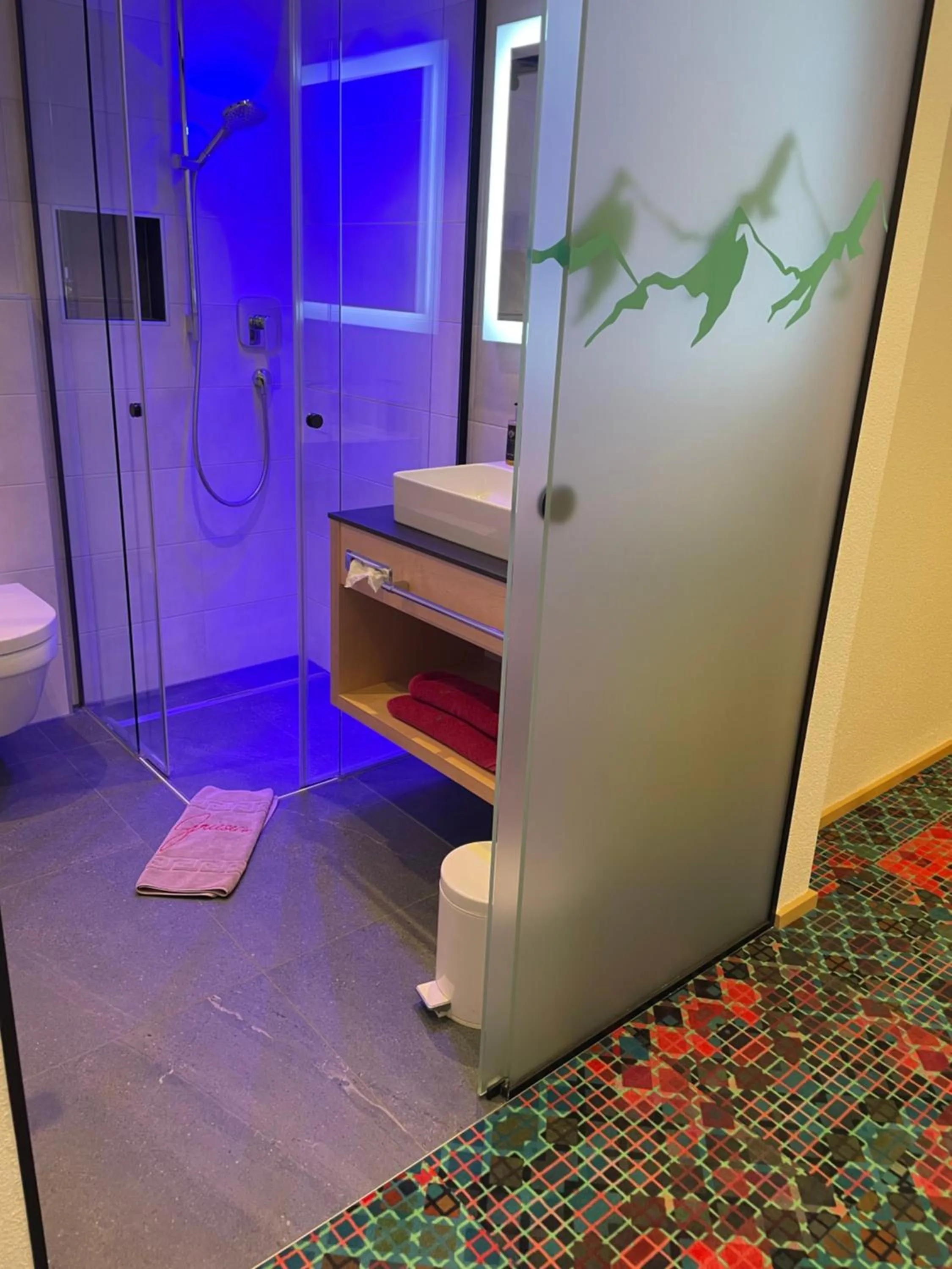 Bathroom in Hotel Grieserin