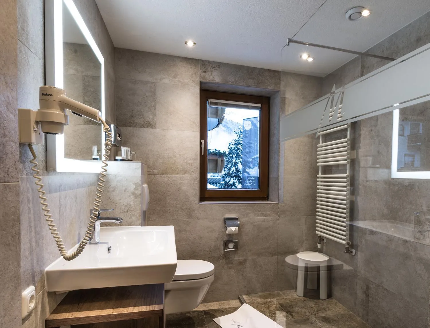 Bathroom in Hotel Grieserin