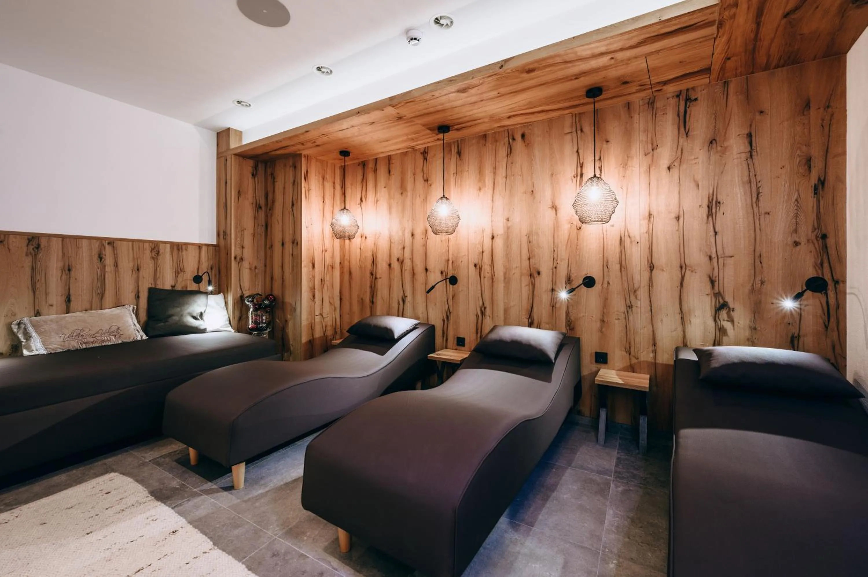 Sauna, Bed in Hotel Grieserin