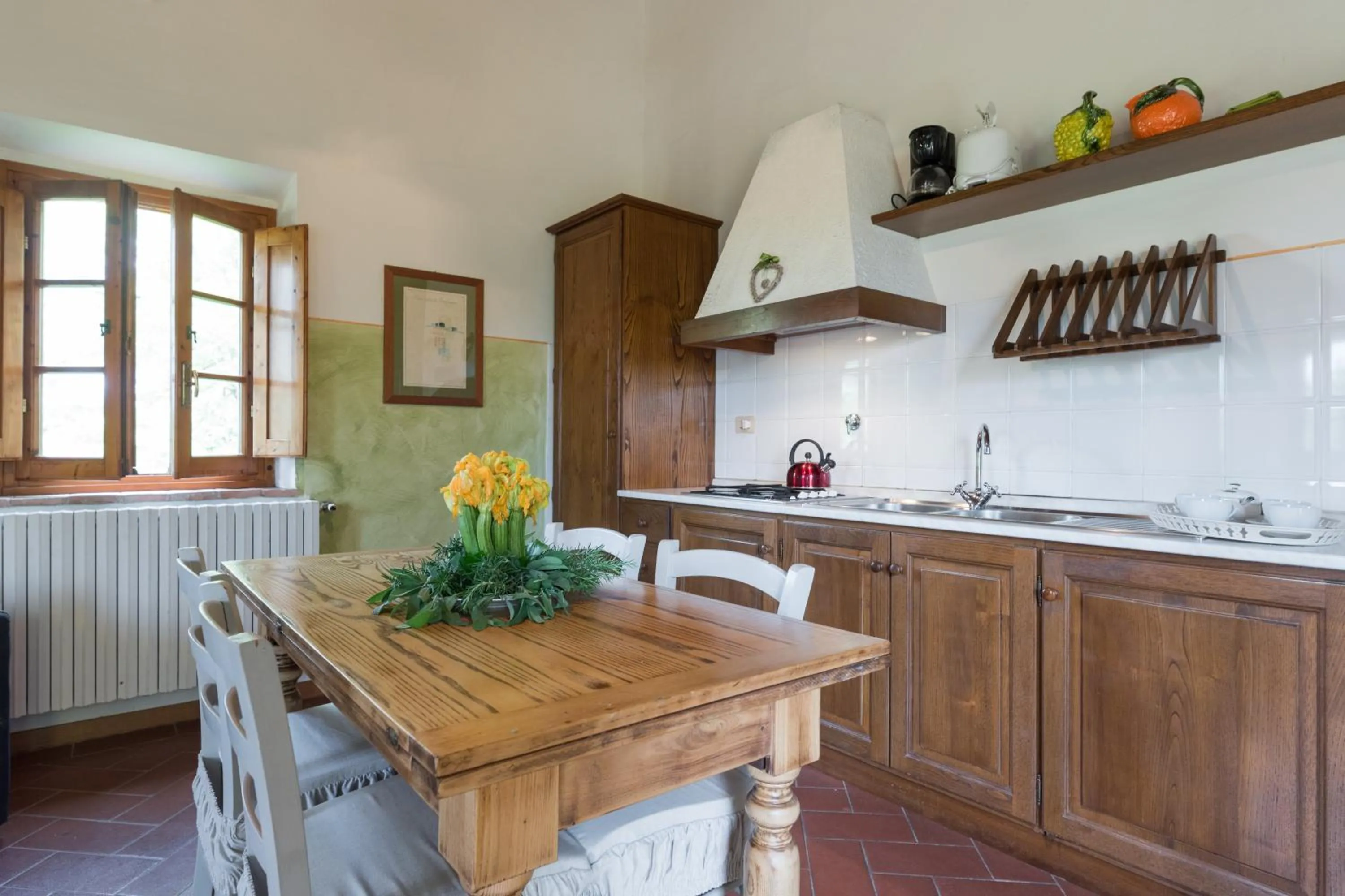 Dining area in Podere Torricella