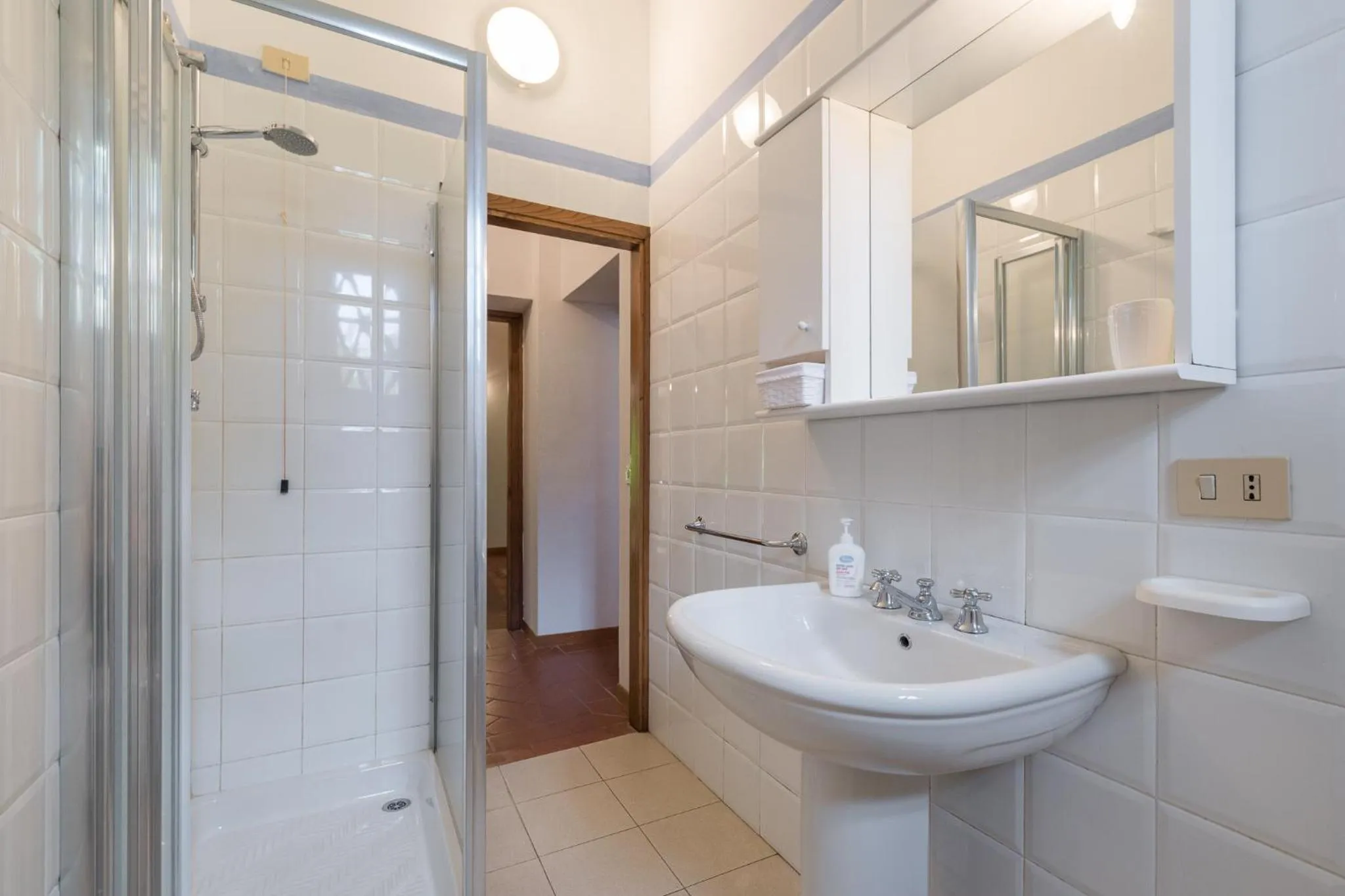 Shower in Podere Torricella