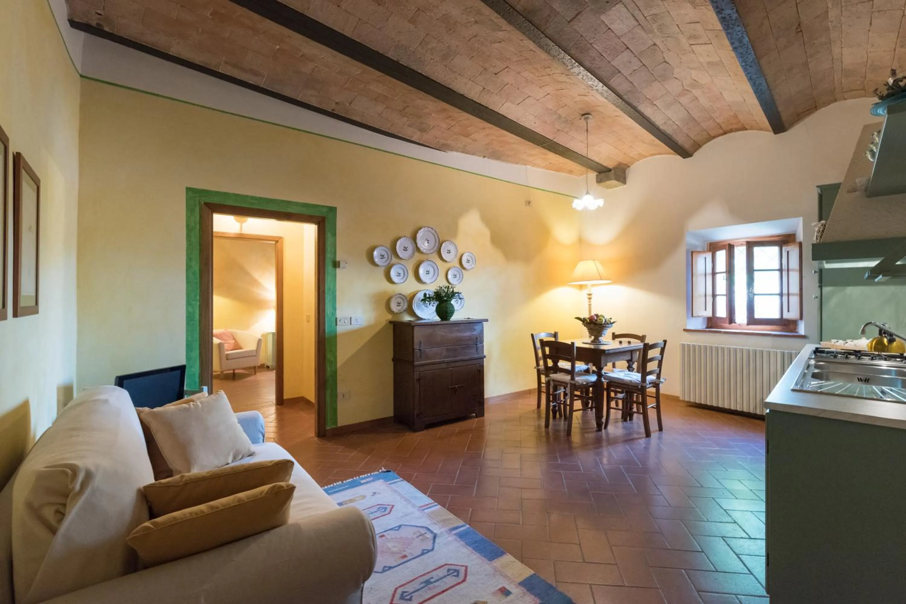 Kitchen or kitchenette in Podere Torricella