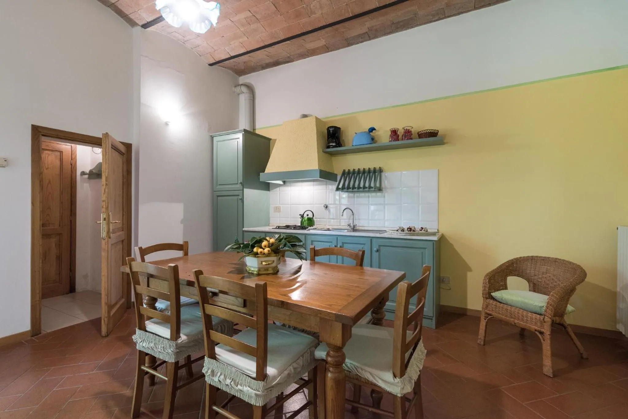 Kitchen or kitchenette in Podere Torricella