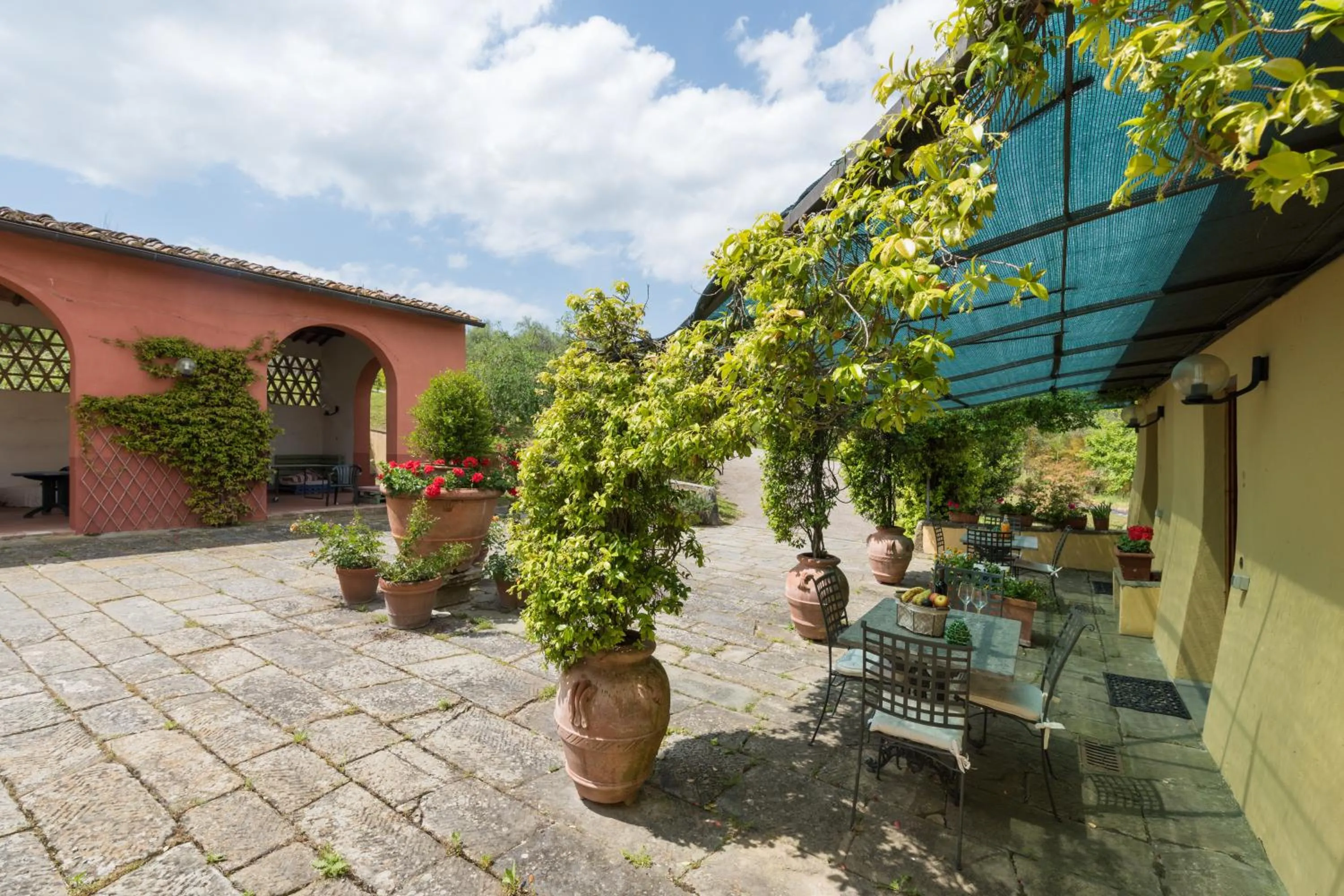 Patio in Podere Torricella