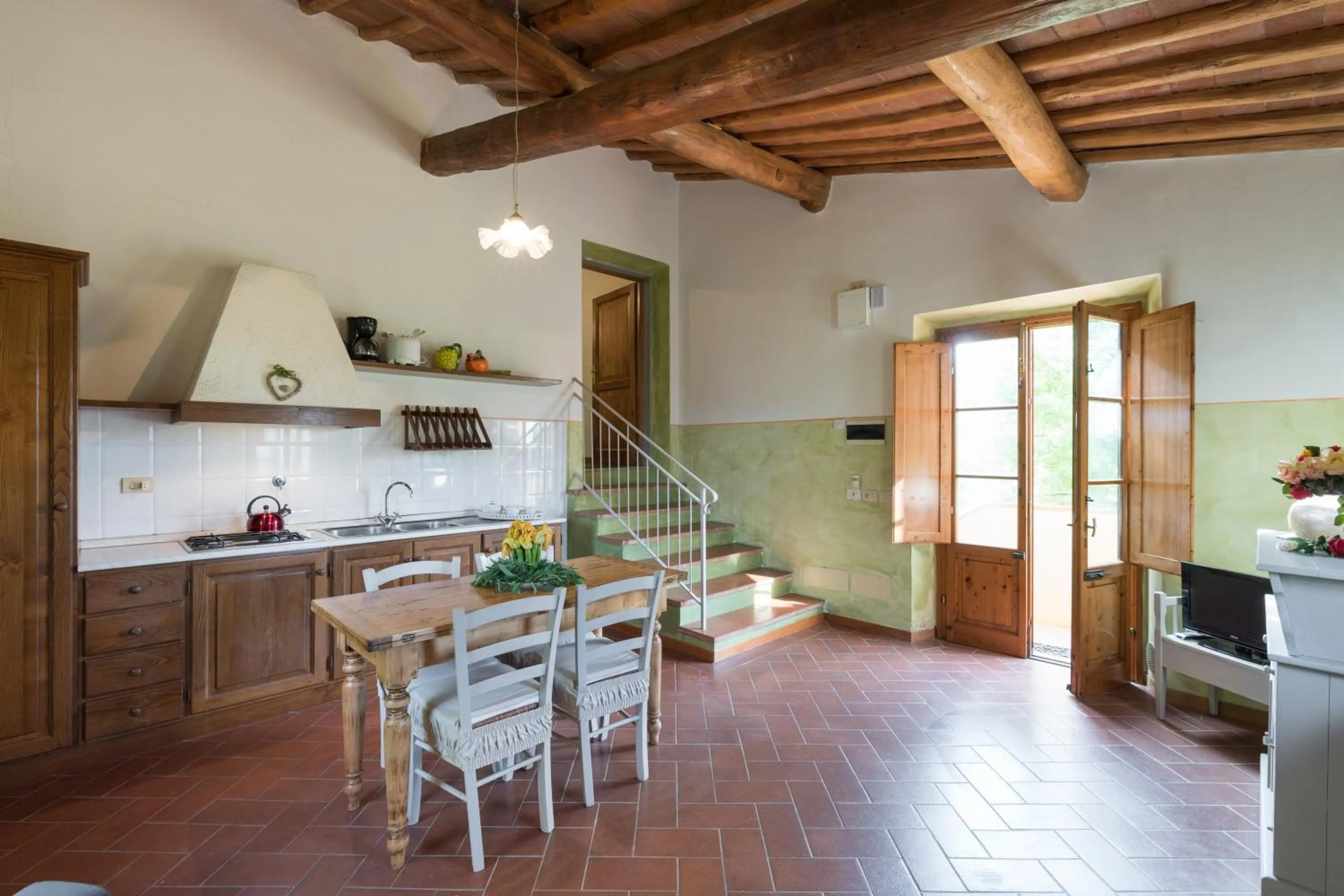 Dining area in Podere Torricella