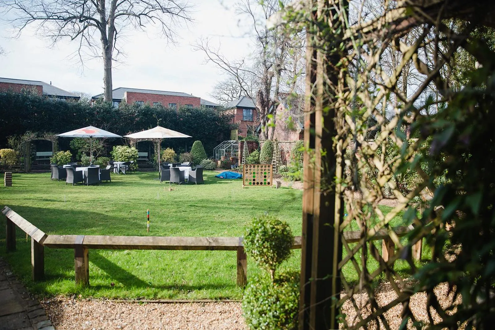 Garden in Eleven Didsbury Park Hotel